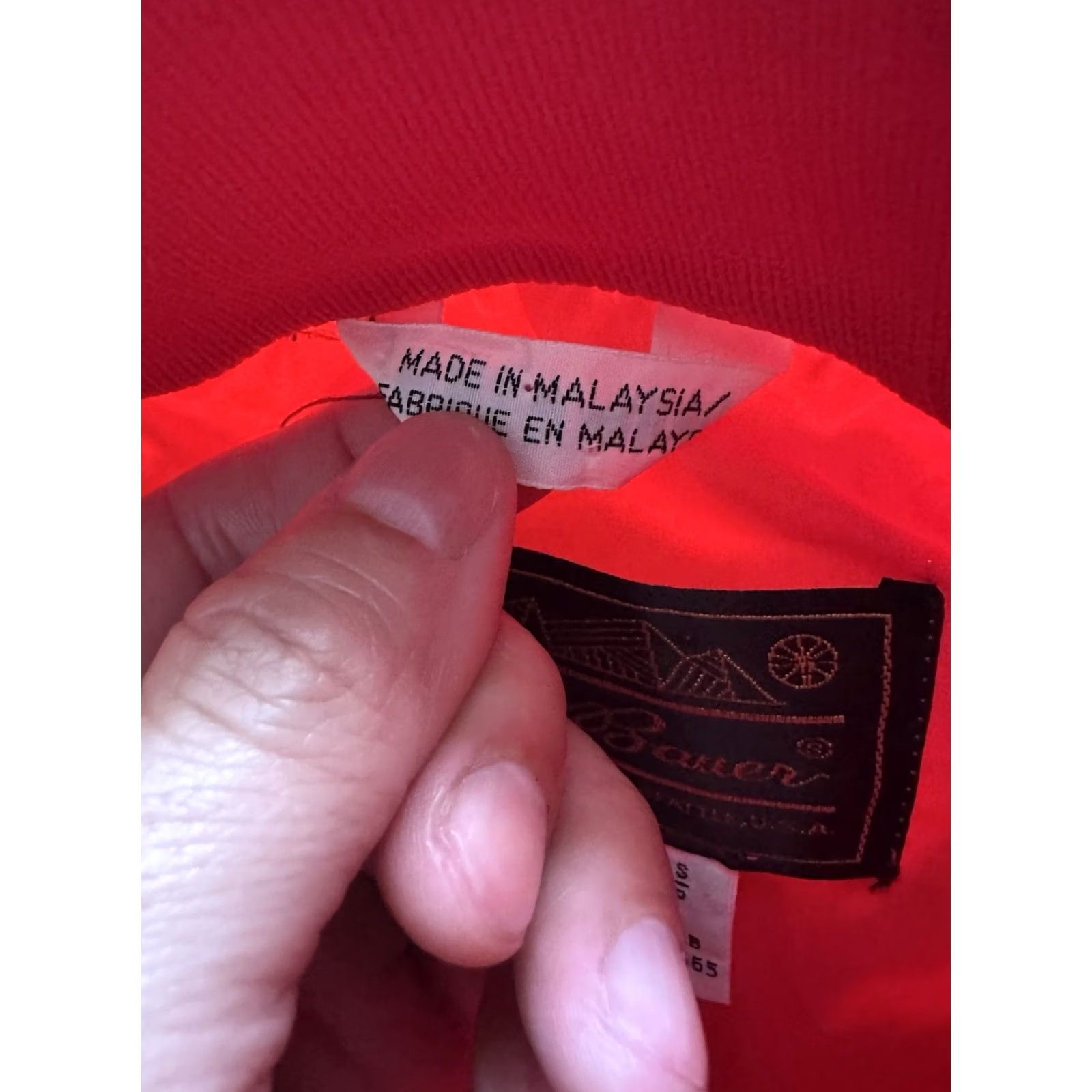 Eddie Bauer VINTAGE Eddie Bauer Jacket Windbreaker 80s S Red Snap Nylon Lightweight Packable Men Size US S / EU 44-46 / 1 - 6 Thumbnail