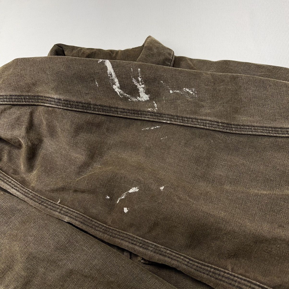 Carhartt × Vintage Carhartt Jacket Brown Duster Chore Barn Coat Canvas Full Zip Size US L / EU 52-54 / 3 - 8 Thumbnail