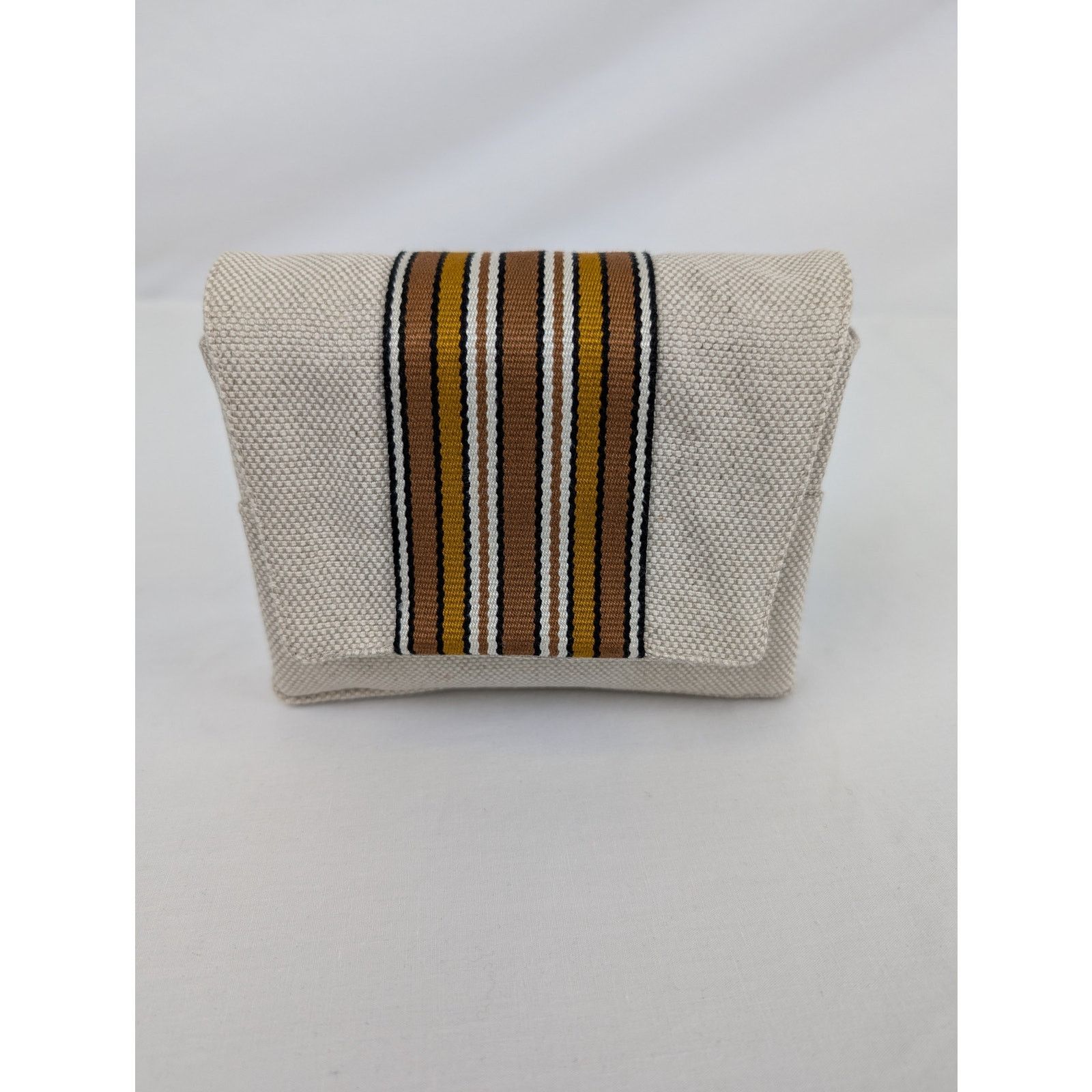 Loro Piana o1rshd1 Size: OS / Stripe canvas pouch Playing Cards Beige Size ONE SIZE - 11 Thumbnail
