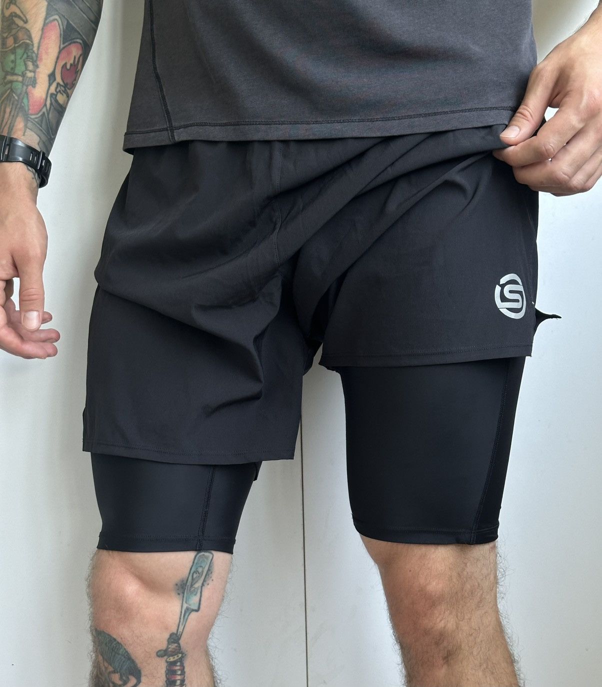 Rapha SKINS Compression Series 3 Shorts Athletic Running Cycling Size US 38 / EU 54 - 3 Thumbnail