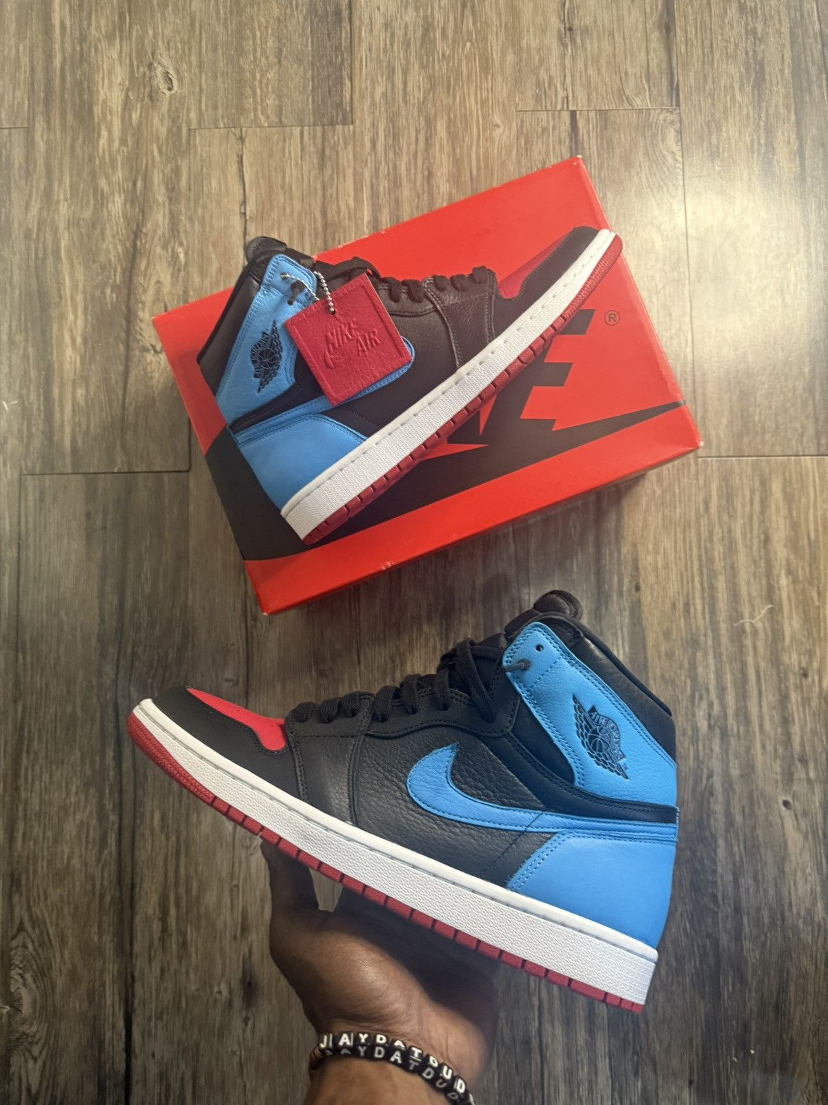 Jordan 1 High OG UNC To Chi 2020 Sz W12 w/ Original Receipt