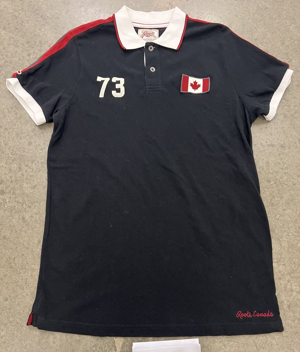 Roots Roots Canada 73 Polo Shirt Size Large Size US L / EU 52-54 / 3 - 1 Thumbnail