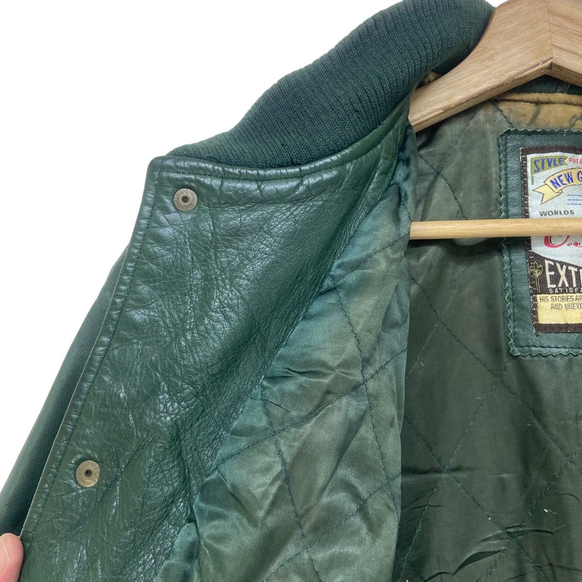 Genuine Leather Vintage O Henry Rancher Leather Varsity Jacket Size US M / EU 48-50 / 2 - 21 Thumbnail