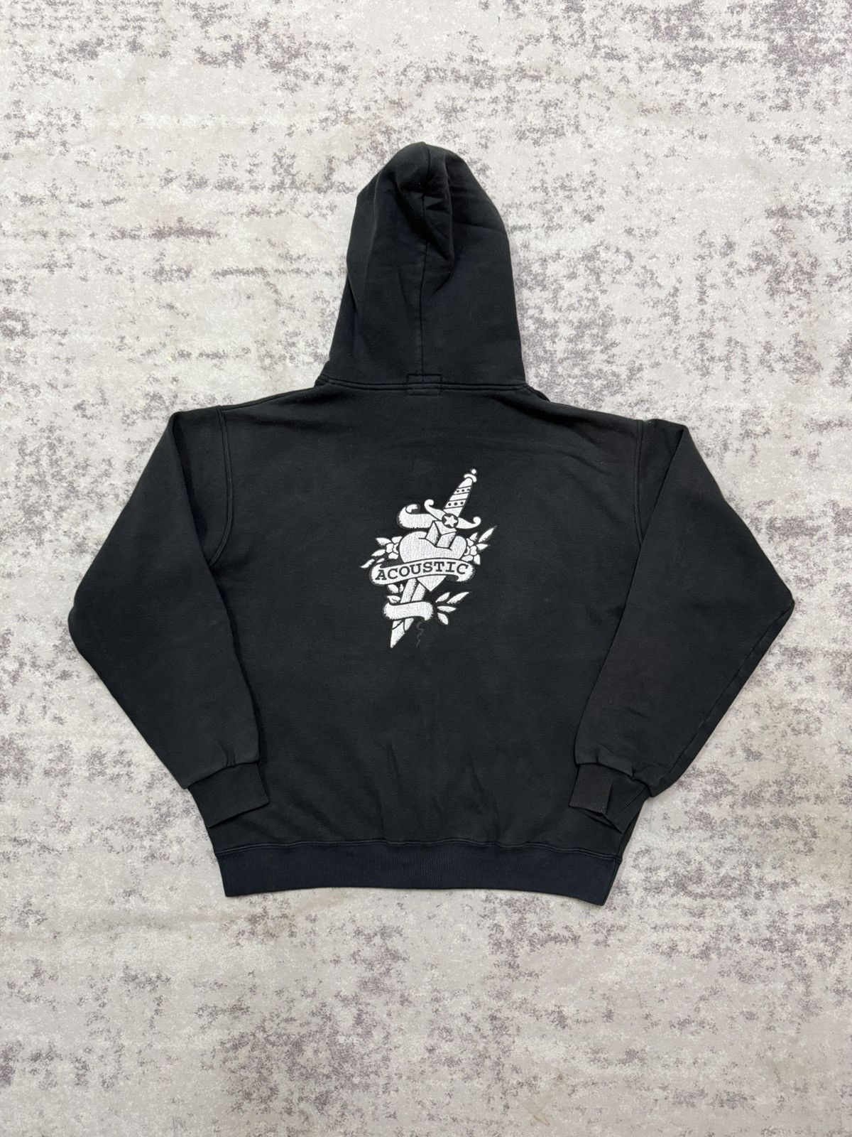 Japanese Brand Acoustic Prominent Skull Zip Up Sweater Hoodie Size US L / EU 52-54 / 3 - 12 Thumbnail