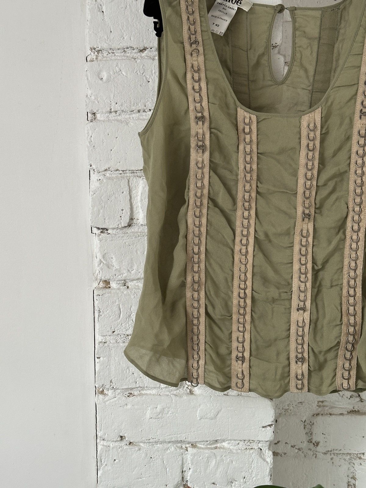 Chloe Archive Chloé Phoebe Philo silk top Size M / US 6-8 / IT 42-44 - 4 Thumbnail