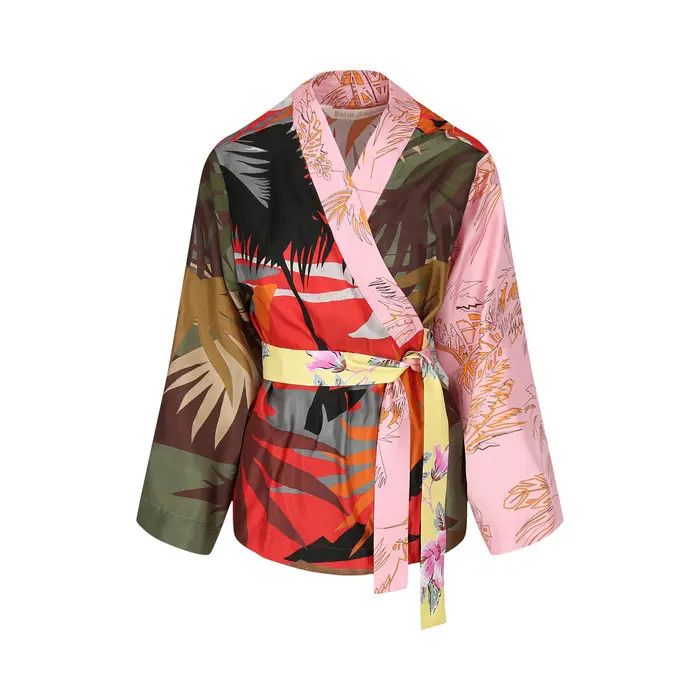 Palm Angels o1y1125 Floral Shirt in Multicolor Size M / US 6-8 / IT 42-44 - 1 Thumbnail