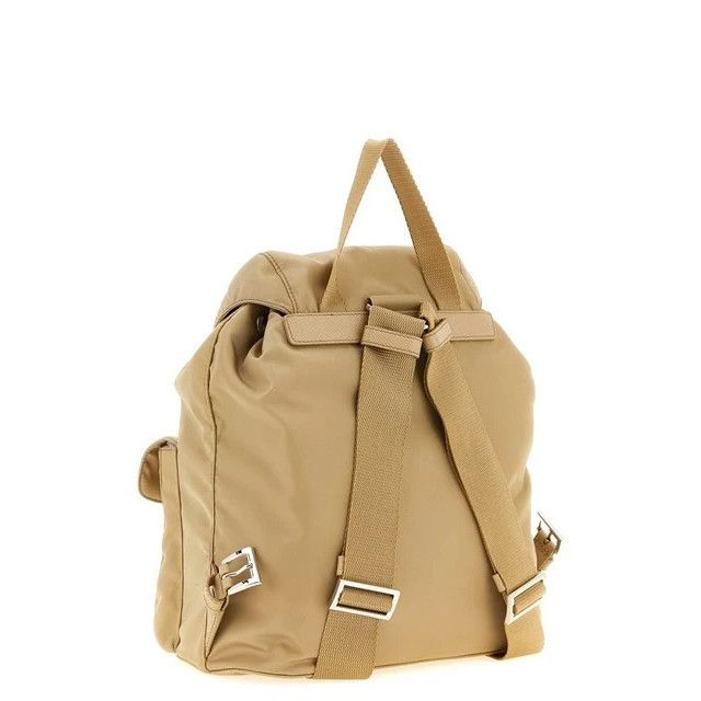 Prada PRADA $2400 Camel Brown Small Re-Nylon Backpack New & Authen Size ONE SIZE - 2 Thumbnail