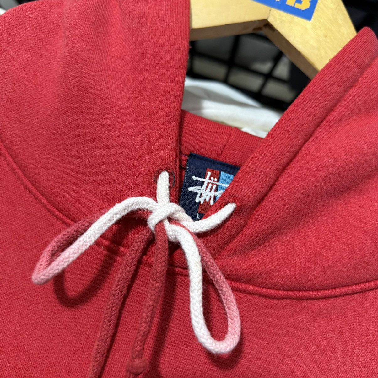 Stussy Vintage 90s stussy usa spell out hoodie Size US L / EU 52-54 / 3 - 9 Thumbnail