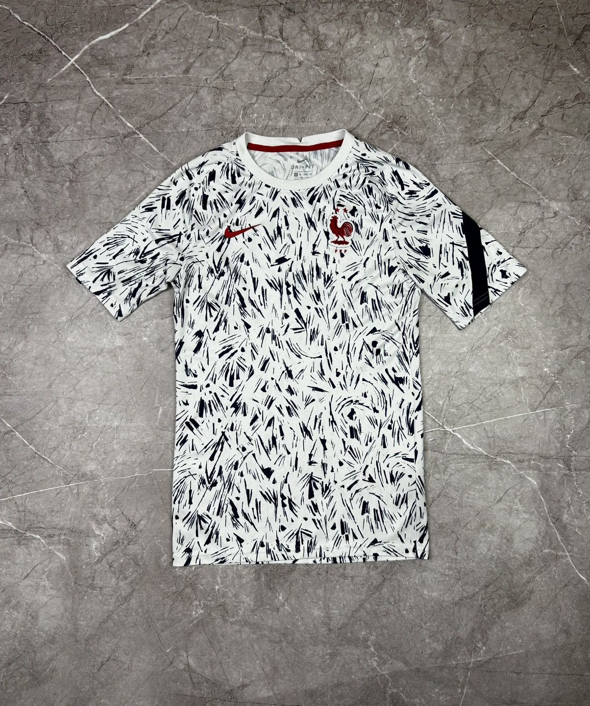 Nike × Vintage Nike FFF France Jersey Size Xc Size US XS / EU 42 / 0 - 1 Thumbnail