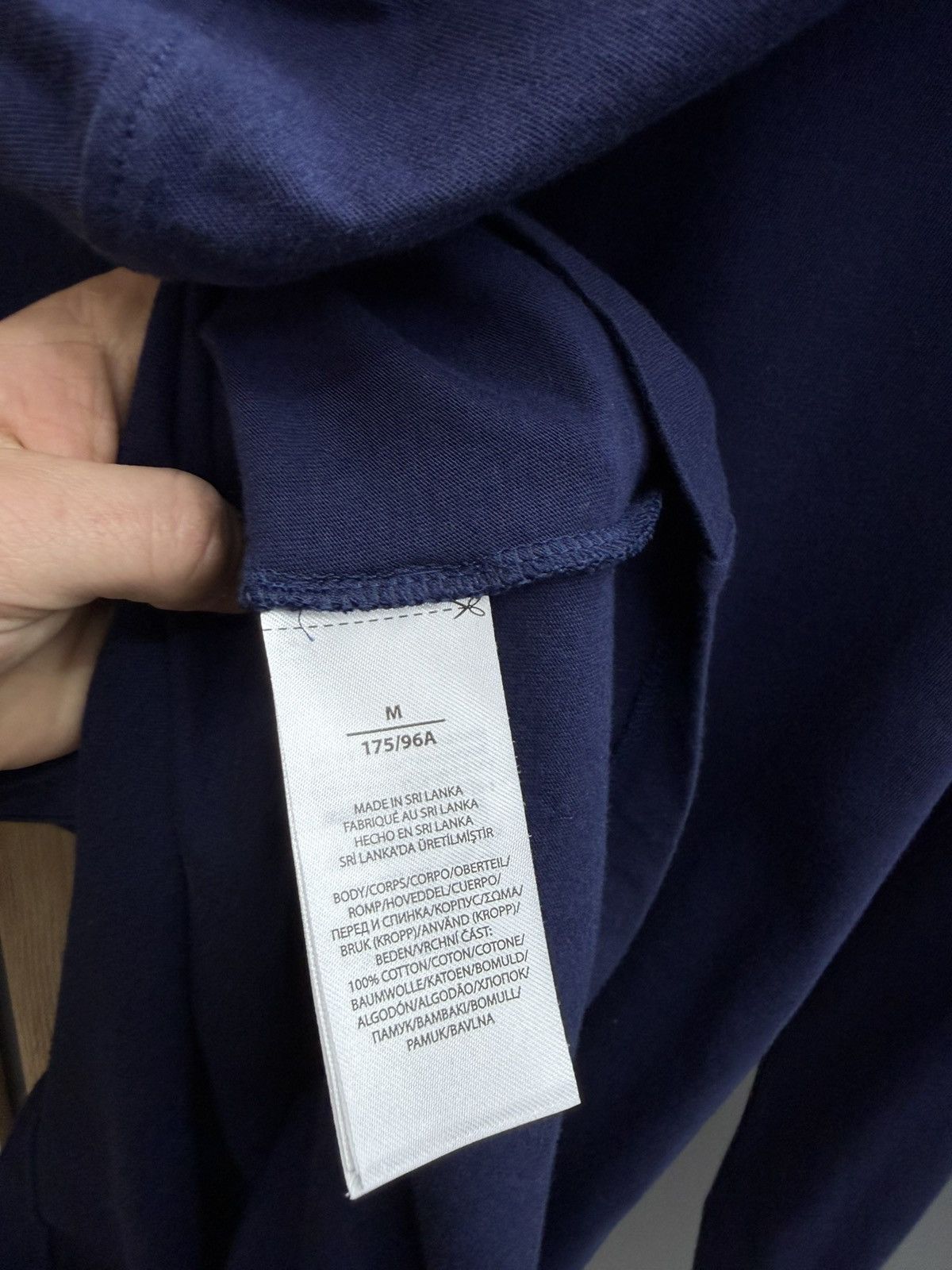 Polo Ralph Lauren Polo Ralph Lauren Navy Hoodie Long Sleeve Size M Size US M / EU 48-50 / 2 - 7 Thumbnail