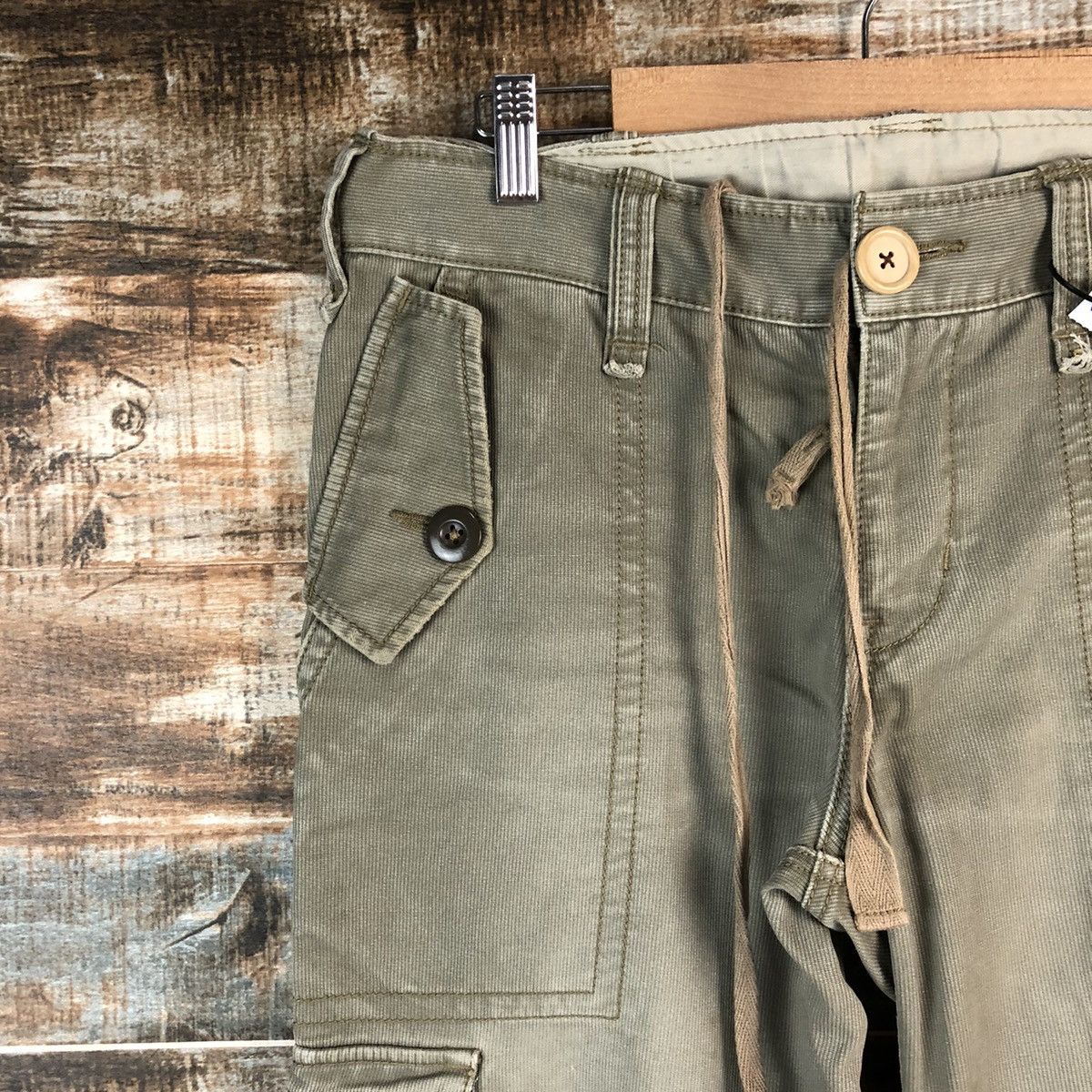 Levi's Levis military tactical Green Cargo Multipocket Pants #A2439 Size US 32 / EU 48 - 7 Thumbnail