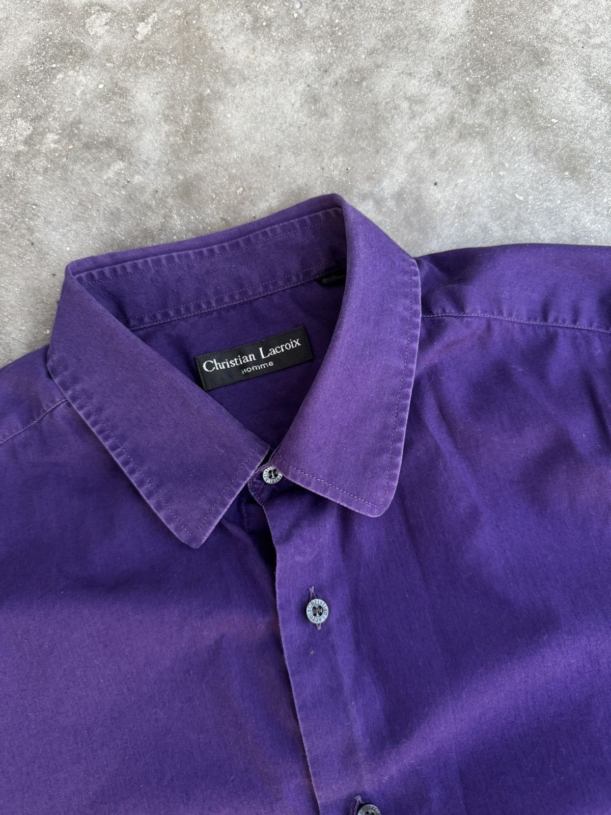 Christian Lacroix Homme Vintage Christian Lacroix Designer Luxury button-up Shirt Size US L / EU 52-54 / 3 - 2 Thumbnail