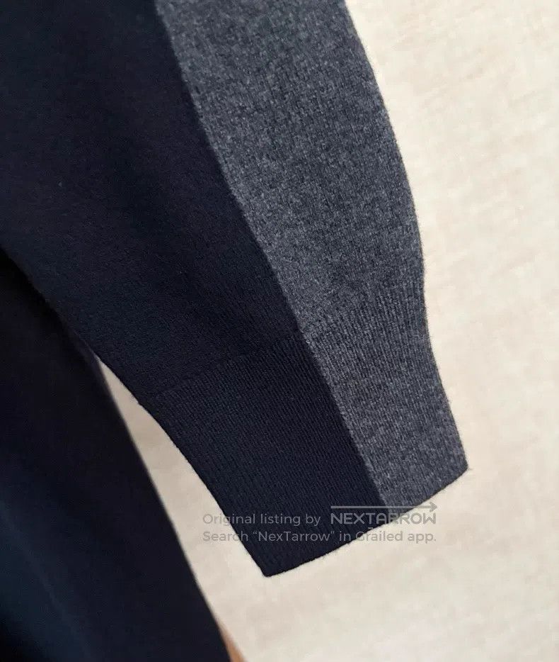 Hermes Hermes Men's Autumn-Winter Patchwork Sweater Size US L / EU 52-54 / 3 - 4 Thumbnail