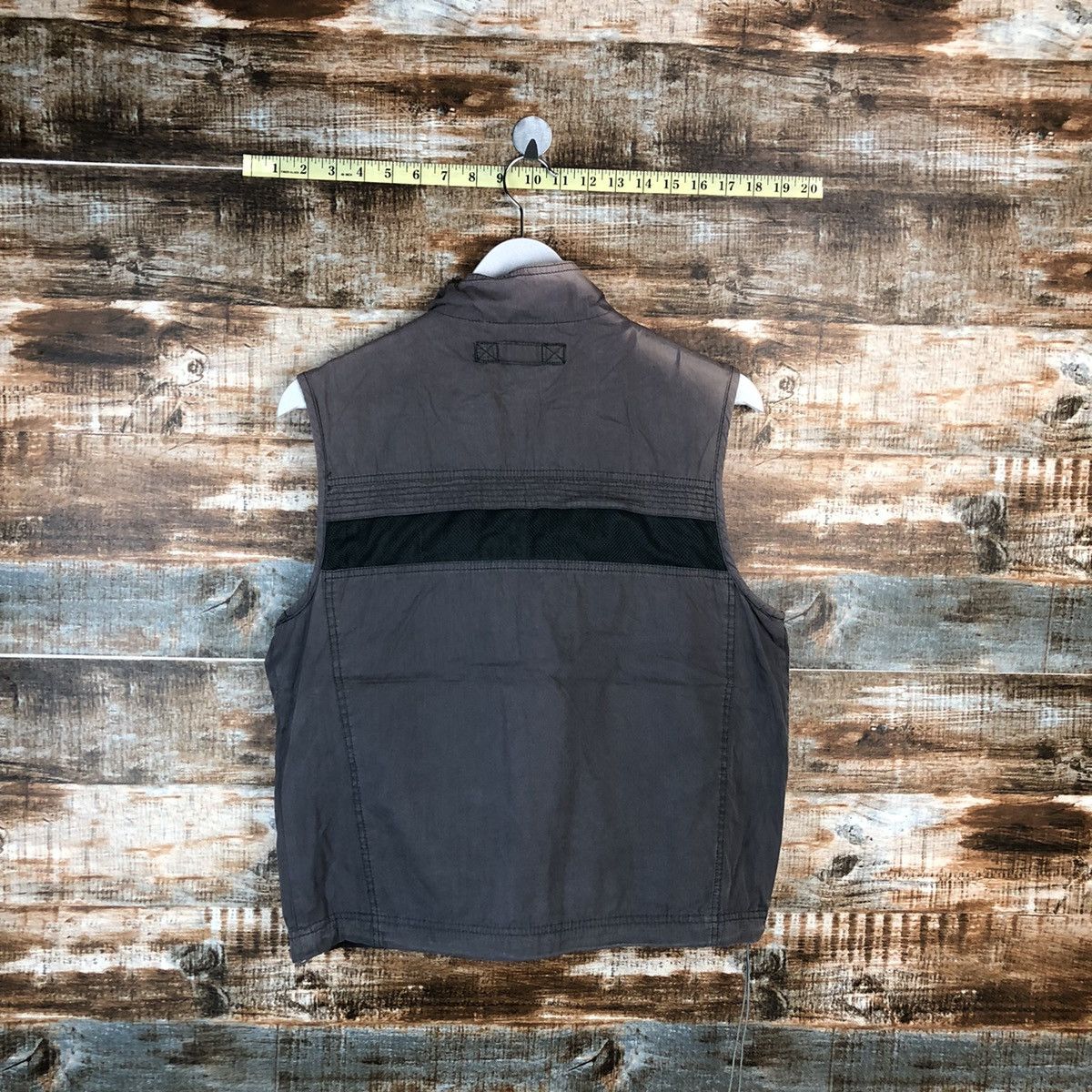 Faded Glory × Japanese Brand First Down faded Grey multipocket Vest #A1617 Size US M / EU 48-50 / 2 - 12 Thumbnail