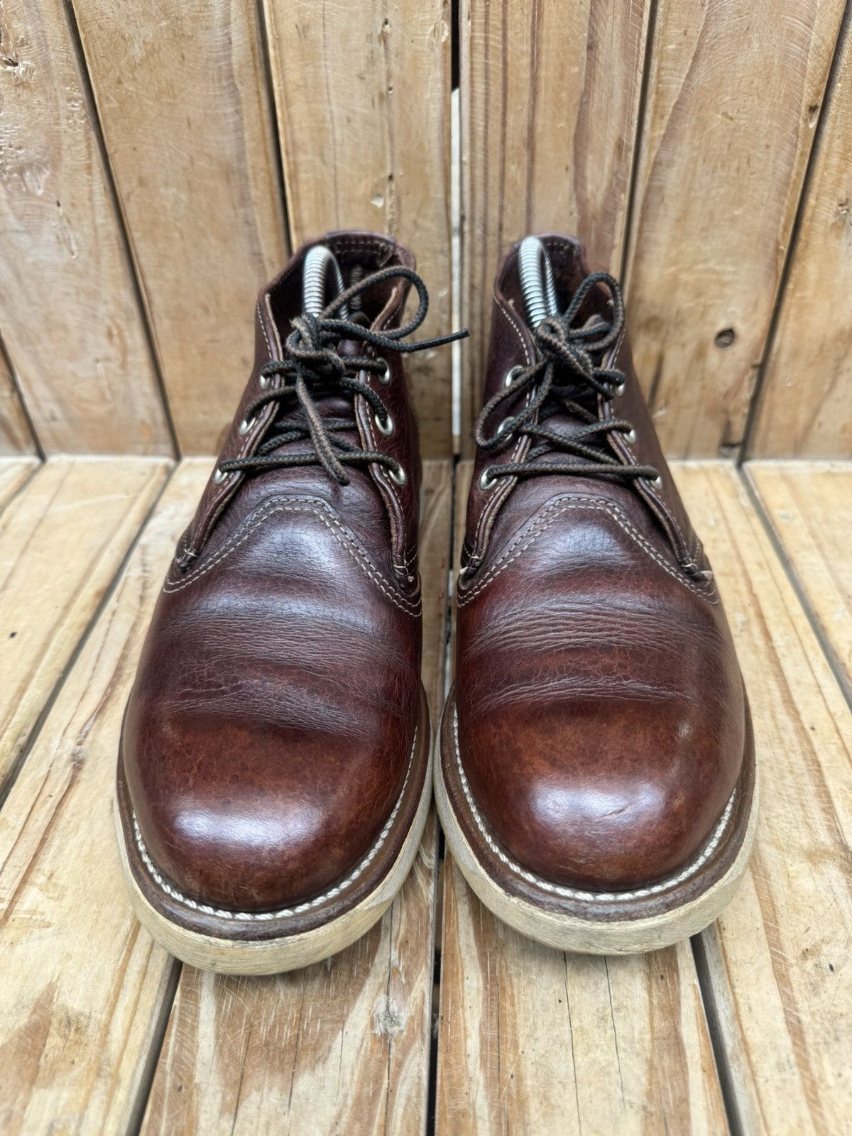 Red Wing Red Wing 3141 Chukka Brown leather boots EUR 40 UK 6.5 D Size US 7.5 / EU 40-41 - 2 Thumbnail
