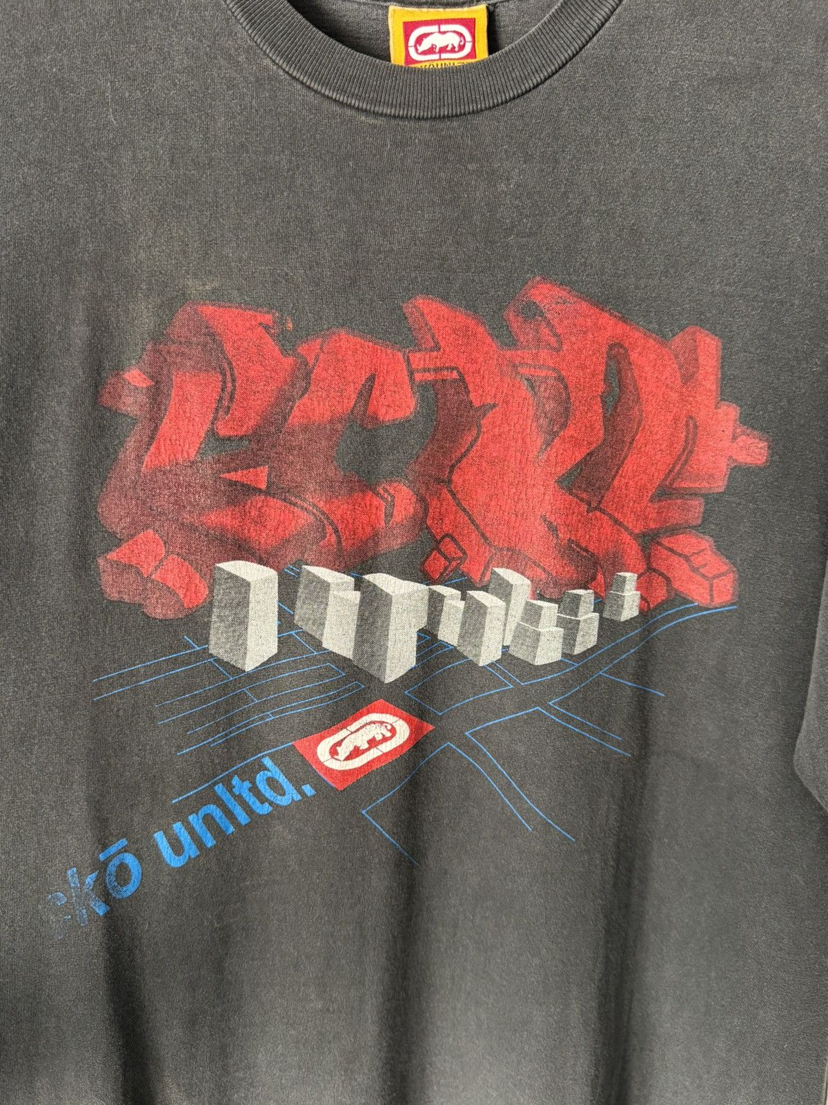Ecko Unltd. × Vintage Vintage Ecko Unltd Graffity Tees Size US XL / EU 56 / 4 - 3 Thumbnail