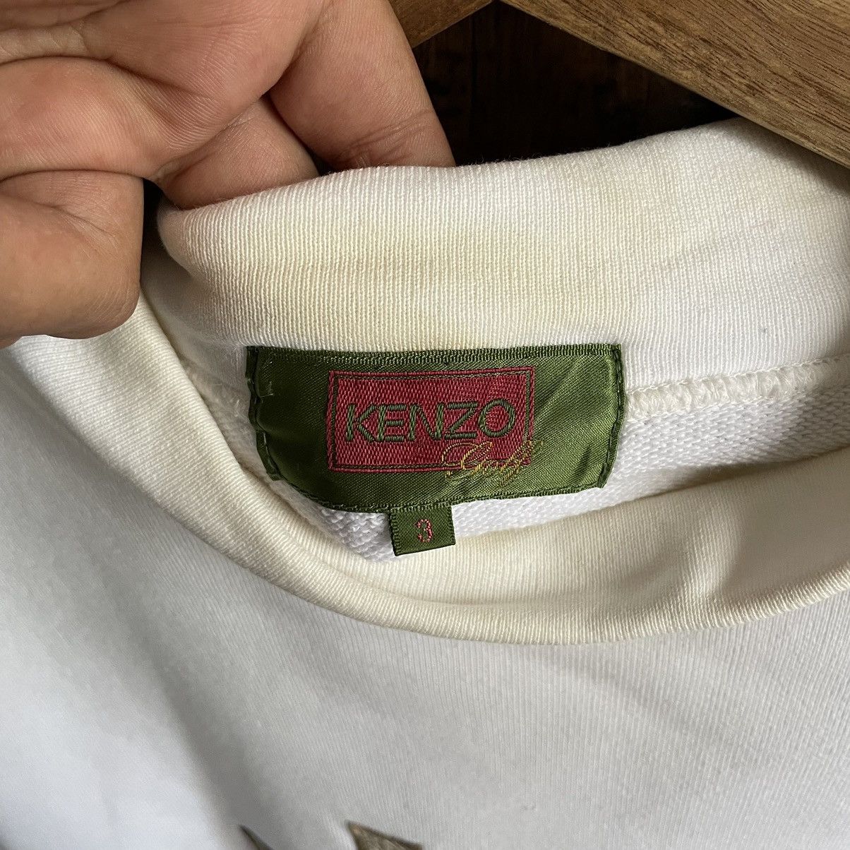 Kenzo × Vintage Vintage Kenzo Golf Sweatshirt Size US L / EU 52-54 / 3 - 4 Thumbnail