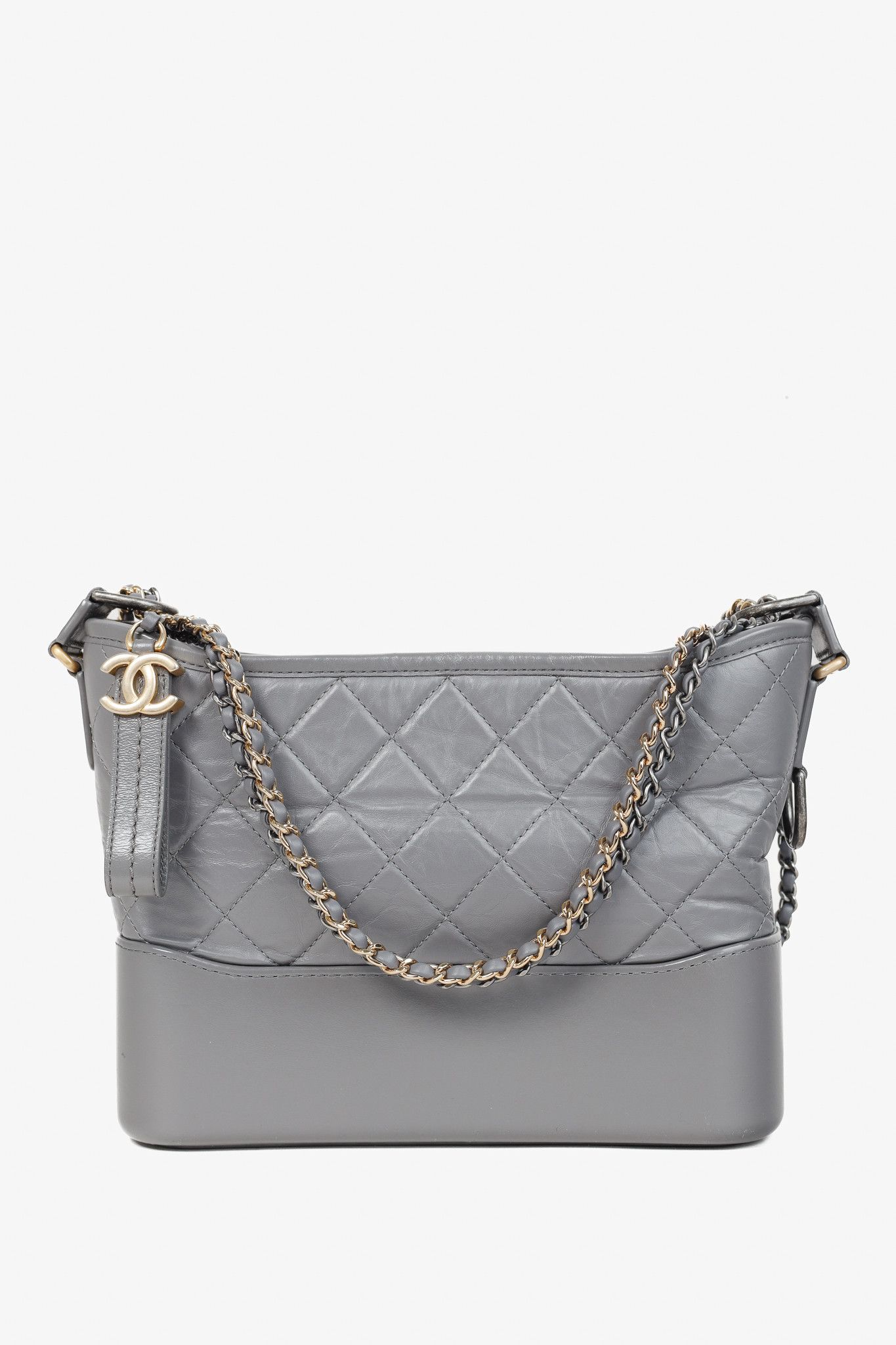 Chanel Chanel Gabrielle Quilted Hobo Aged Calfskin Shoulder Bag Size ONE SIZE - 1 Thumbnail