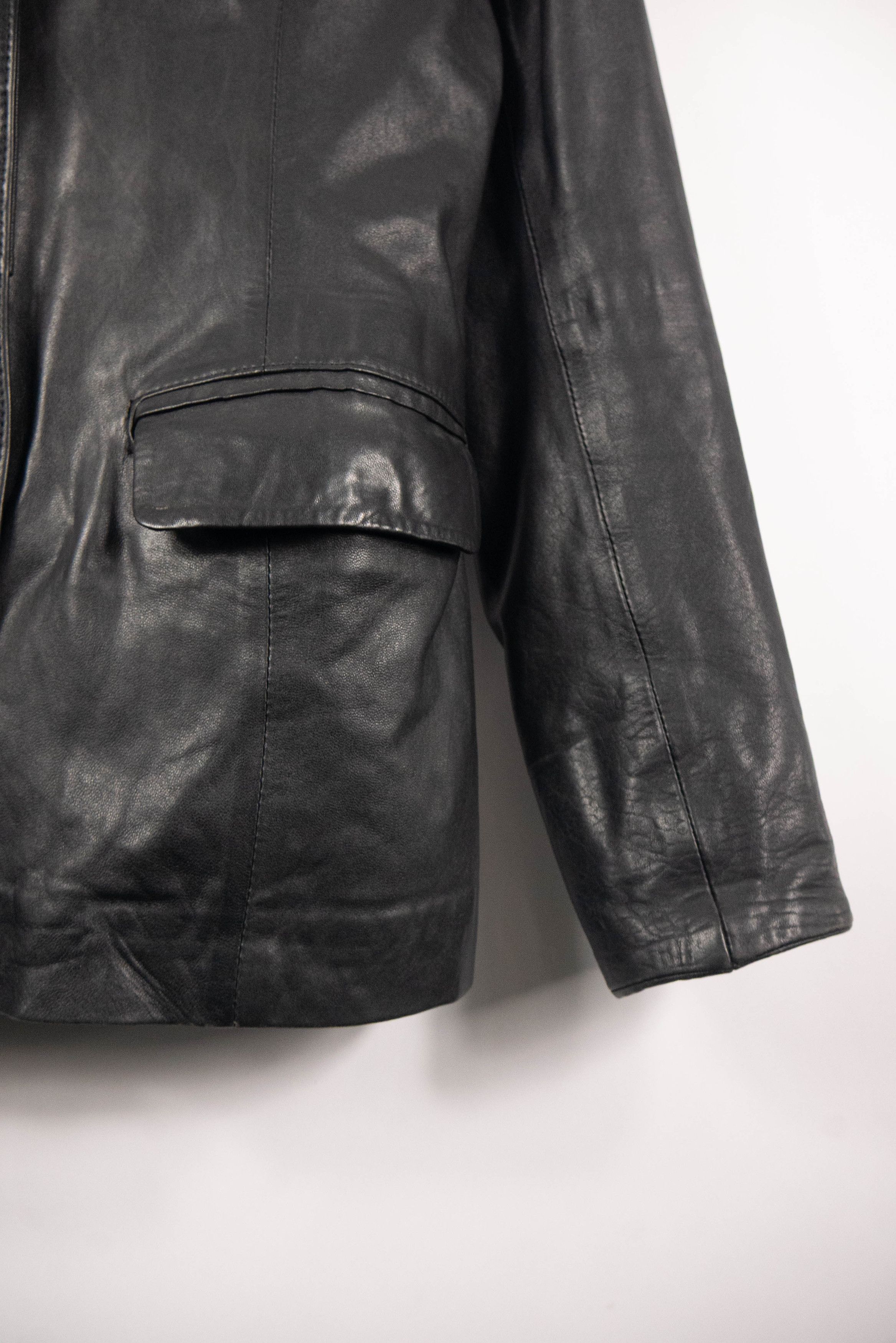 Versace Vintage Versace leather jacket coat Size S / US 4 / IT 40 - 7 Thumbnail