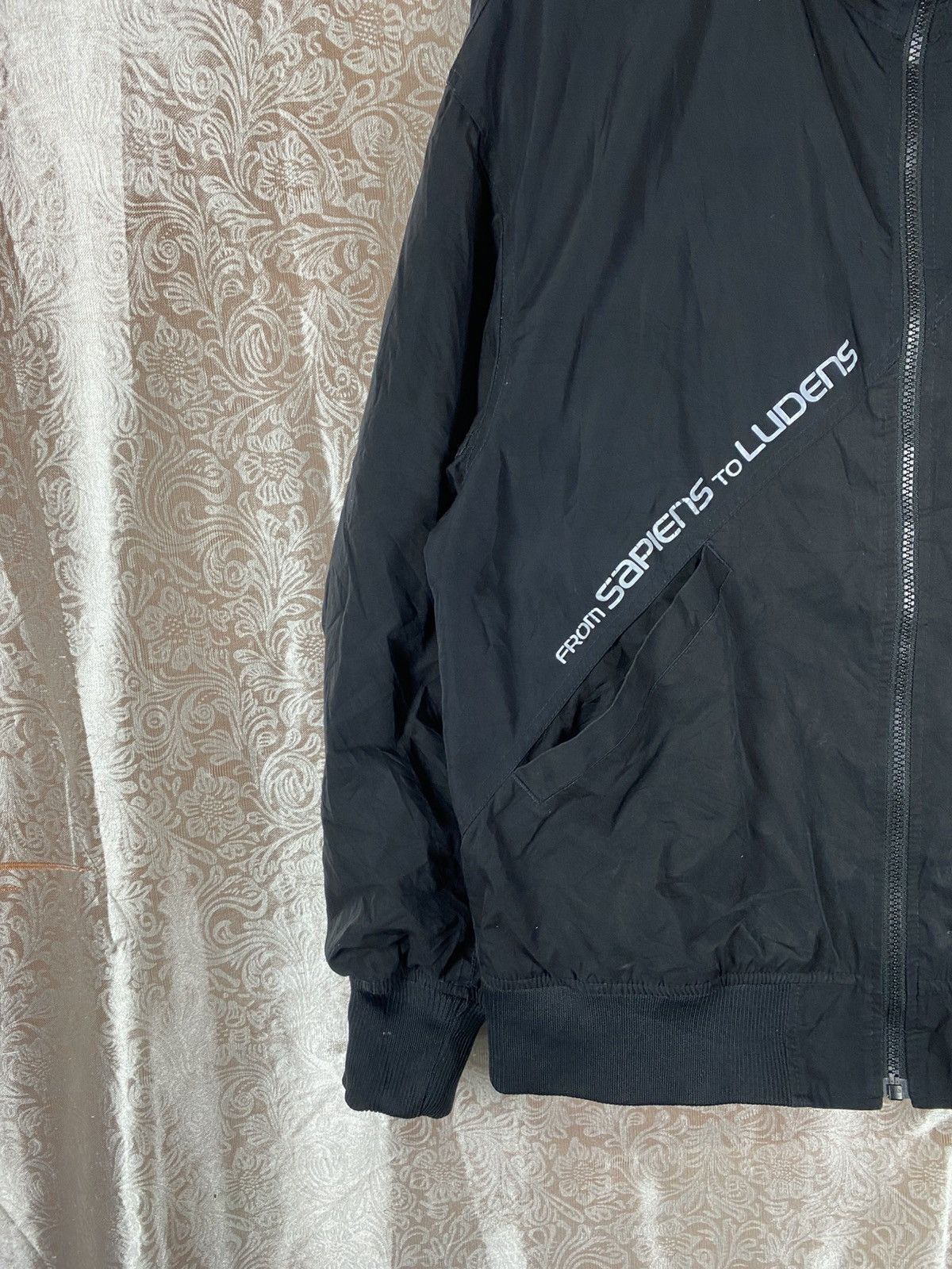 KOJIMA GENES Kojima Productions Bomber Jacket Black Tactical Streetwear Size US S / EU 44-46 / 1 - 7 Thumbnail