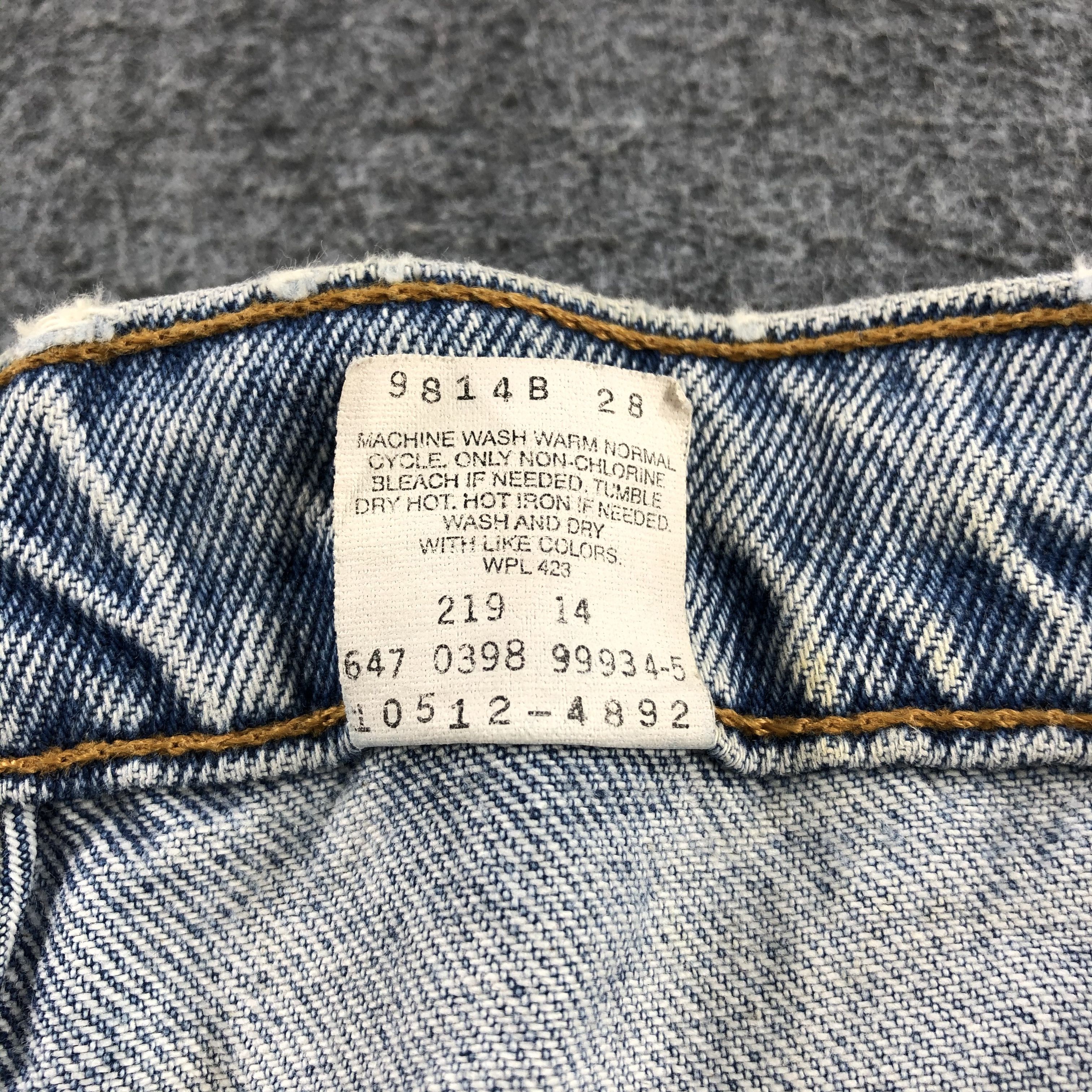 Levi's × Vintage Vintage 90s Light Wash Levis 512 Jeans-JM1459 Size US 30 / EU 46 - 11 Thumbnail