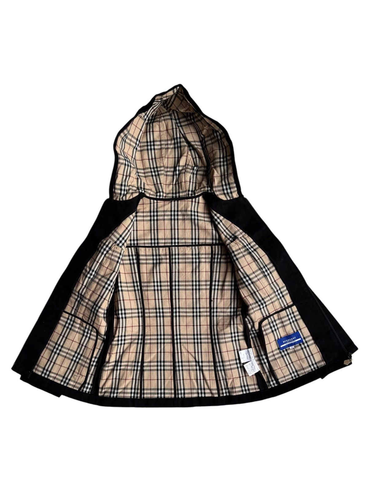 Burberry VERY RARE VINTAGE JACKET BURBERRY CANVAS NOVA CHECK Size US S / EU 44-46 / 1 - 3 Thumbnail