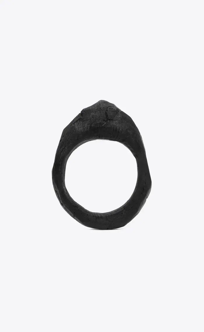 Saint Laurent Paris o1b1hav110325 713830 Size: M / Scratch Volcanic Bangle Wood Size ONE SIZE - 1 Thumbnail
