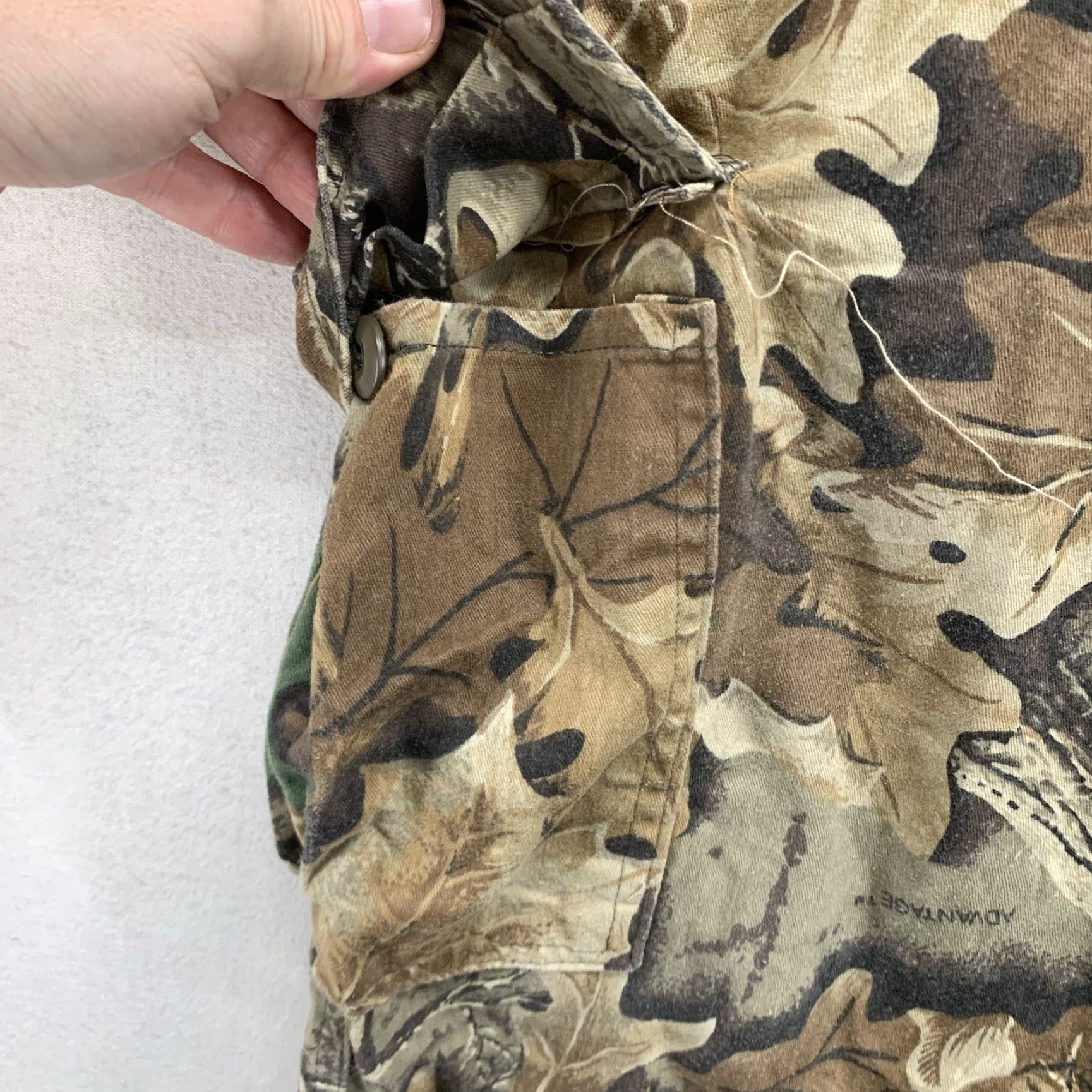 Vintage VINTAGE Unisex Camo Pants 42x25 Cargo Wide-Leg Men’s Hunting Military 90s USA Made Size US 42 / EU 58 - 6 Thumbnail
