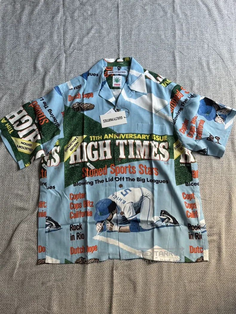 Other Wacko Maria Baseball-themed Hawaiian shirt Size US M / EU 48-50 / 2 - 1 Thumbnail