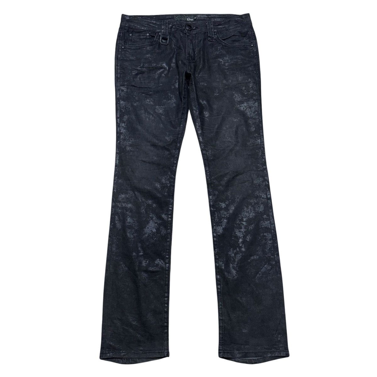 Le Grande Bleu (L.G.B.) Xfrm Black Waxed Denim Jeans 'The Outsider Rude Life & Vibe Size US 32 / EU 48 - 2 Thumbnail