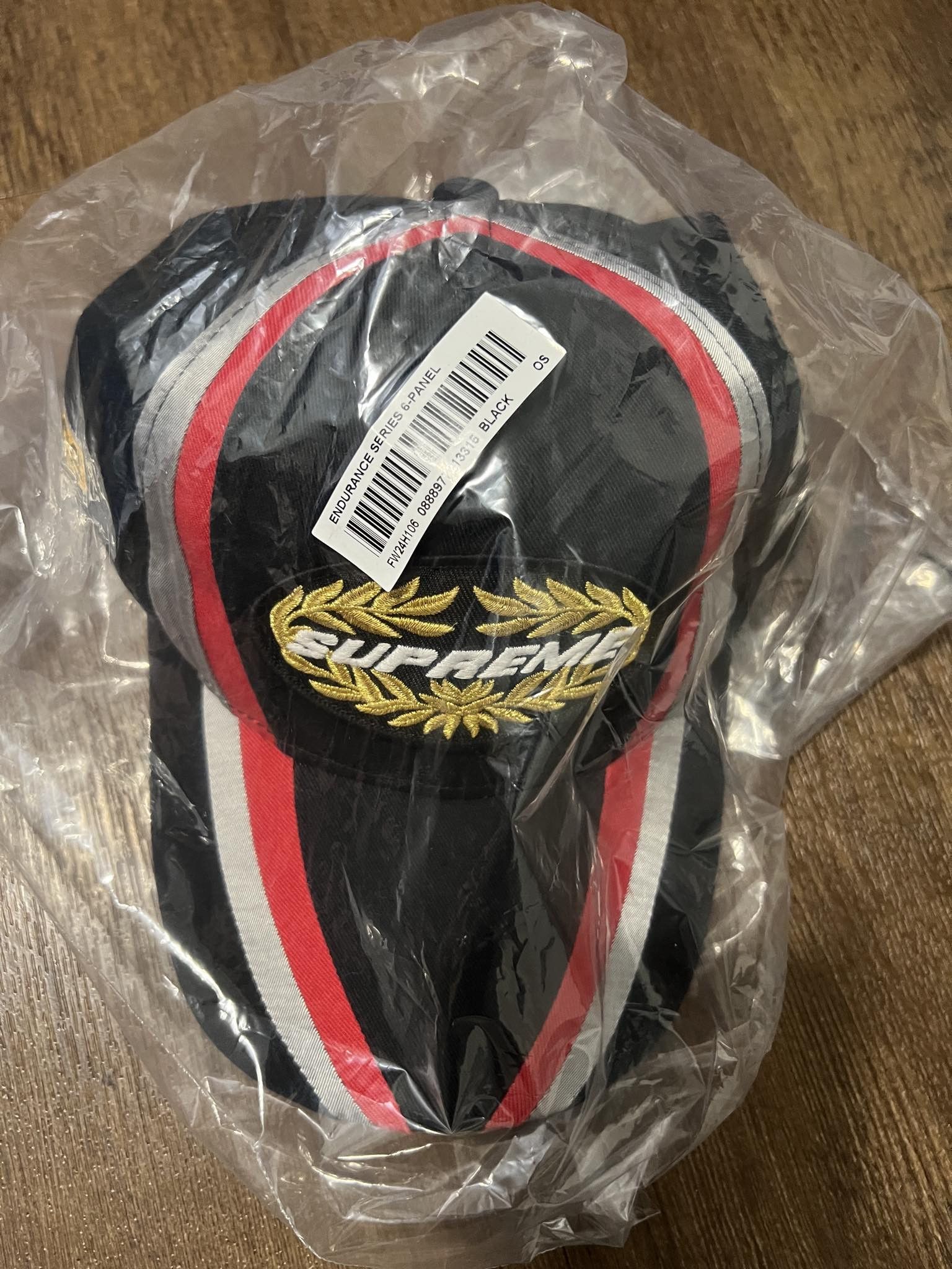 Supreme Supreme Endurance Series 6-Panel Black Brand New Size ONE SIZE - 1 Thumbnail