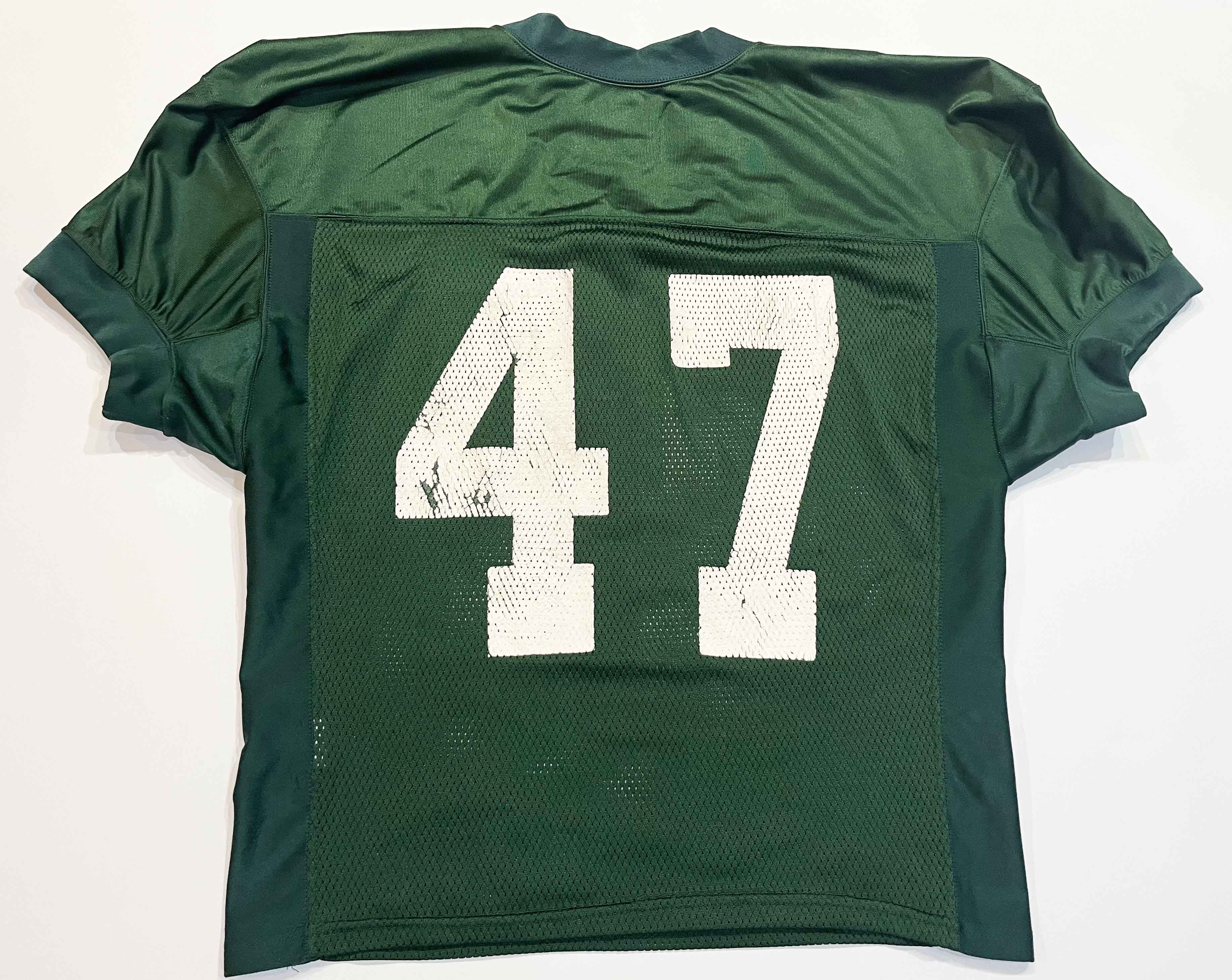 NFL × Reebok Reebok NFL 2010 New York Jets #47 Practice Worn Jersey Size US L / EU 52-54 / 3 - 5 Thumbnail