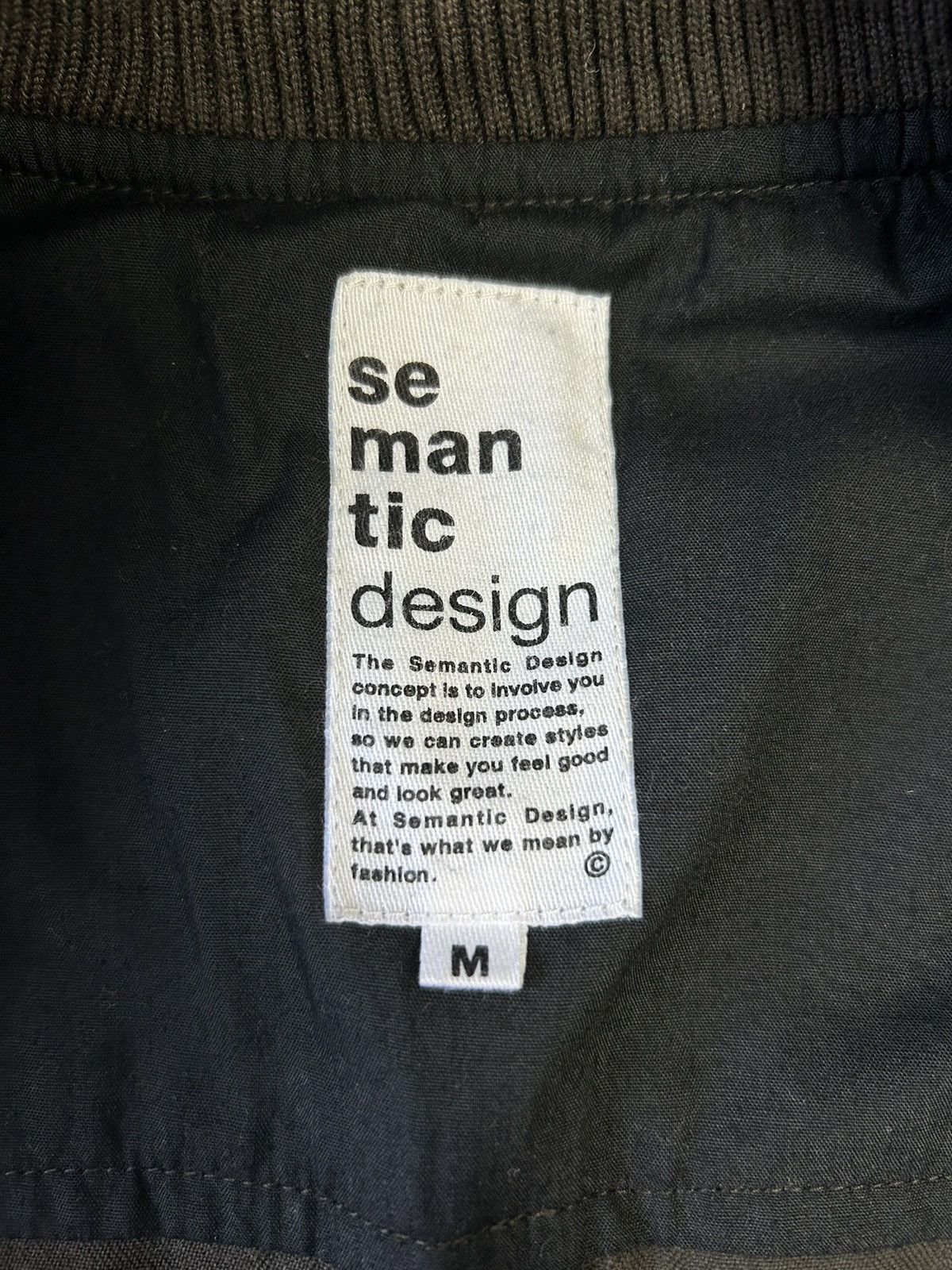 Japanese Brand × semanticdesign SEMANTIC DESIGN ZIP UP JACKET Size US M / EU 48-50 / 2 - 5 Thumbnail