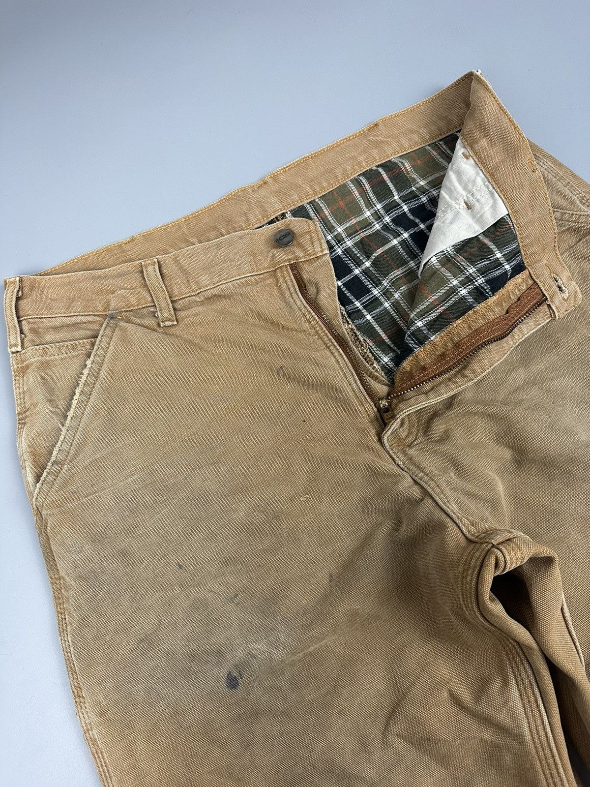 Carhartt × Carhartt Wip × Vintage Distressed Vintage Carhartt Carpenter Pants Size US 36 / EU 52 - 8 Thumbnail
