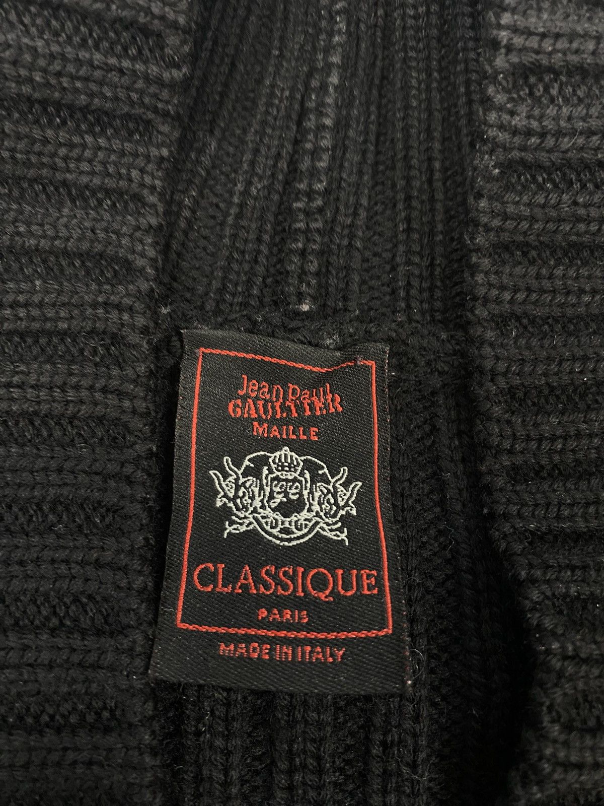 Jean Paul Gaultier JEAN PAUL GAULTIER KNITTED CARDIGAN LUXURY AVANT GARDE Y2K Size S / US 4 / IT 40 - 6 Thumbnail