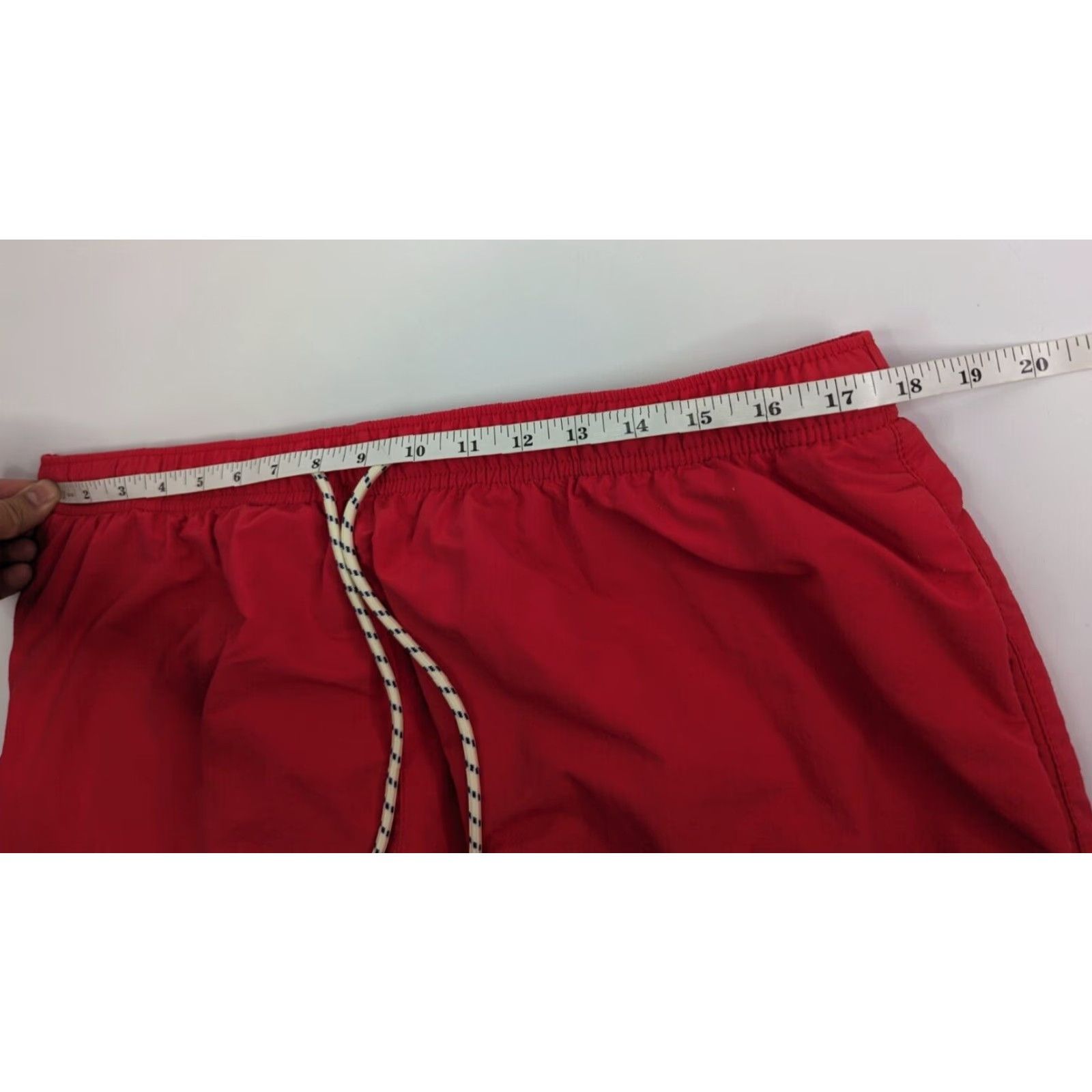 Tommy Bahama Tommy Bahama Relax Swim Liner Trunks Short Men's XL Red Cargo Drawstring Size US 36 / EU 52 - 6 Thumbnail
