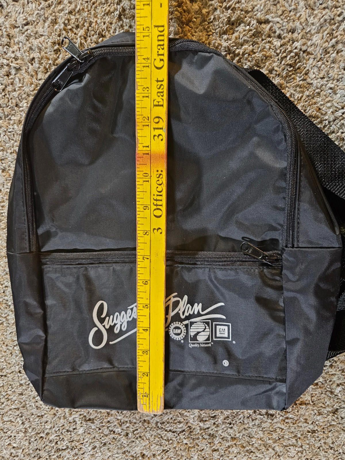 Designer GM UAW Suggestion Plan backpack Size ONE SIZE - 6 Thumbnail