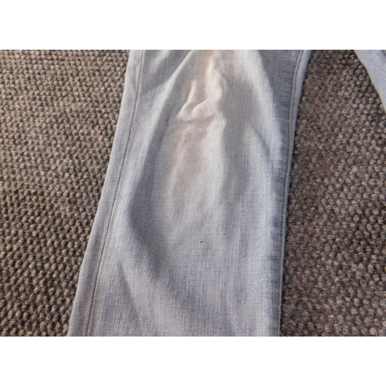Express Express Jeans Slim Straight Mens 29x28 Blue Regular Stretch Denim City 90s? (no) Size US 29 - 3 Thumbnail