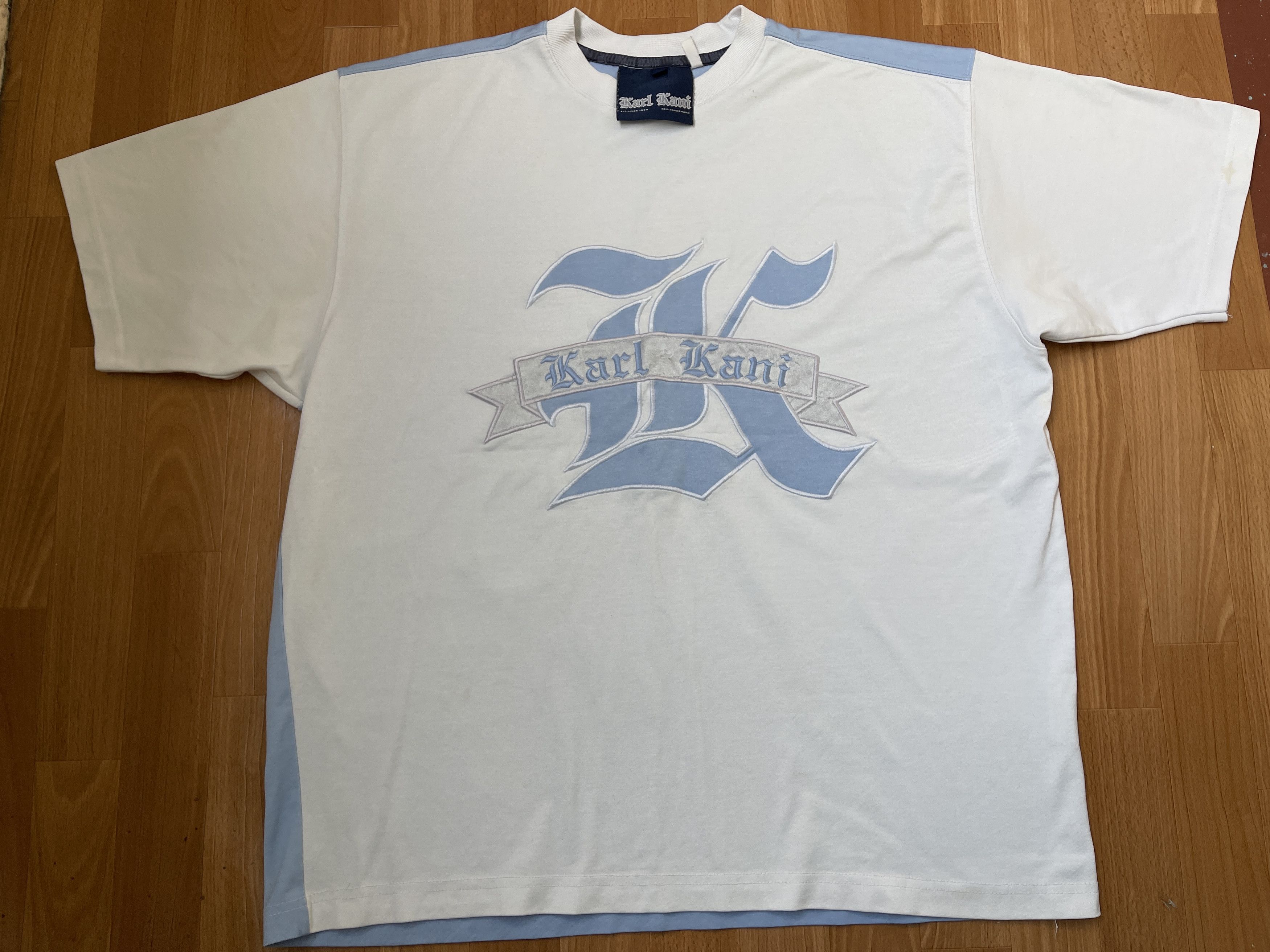 Karl Kani KARL KANI jersey, vintage hip hop t-shirt, 90s hip hop L Size US L / EU 52-54 / 3 - 1 Thumbnail