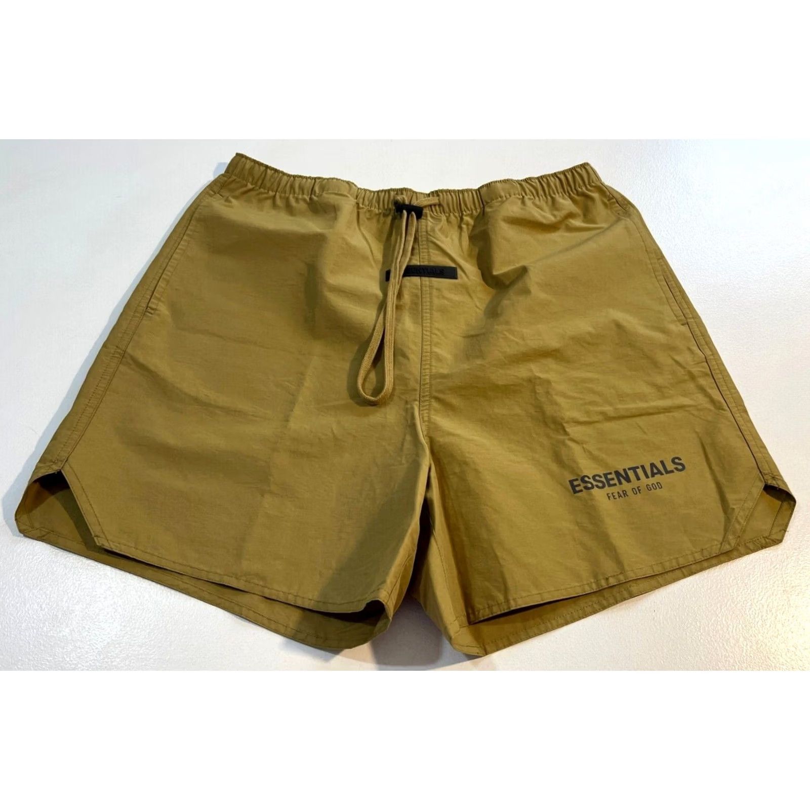 Fear of God Fear of God Essentials Men's Volleyball Shorts Amber S Size US 29 - 4 Thumbnail