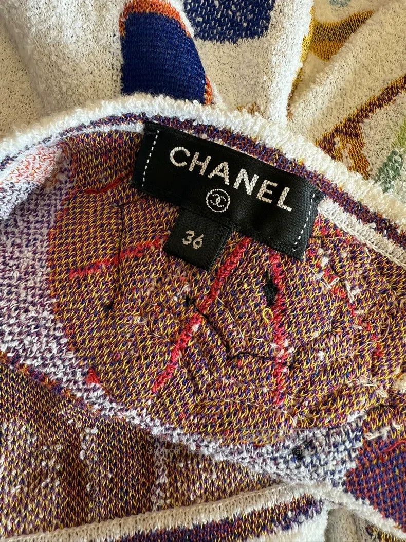 Chanel Chanel 2019 Spring and Summer Beach Series Graffiti Strap Size XS / US 0-2 / IT 36-38 - 5 Thumbnail