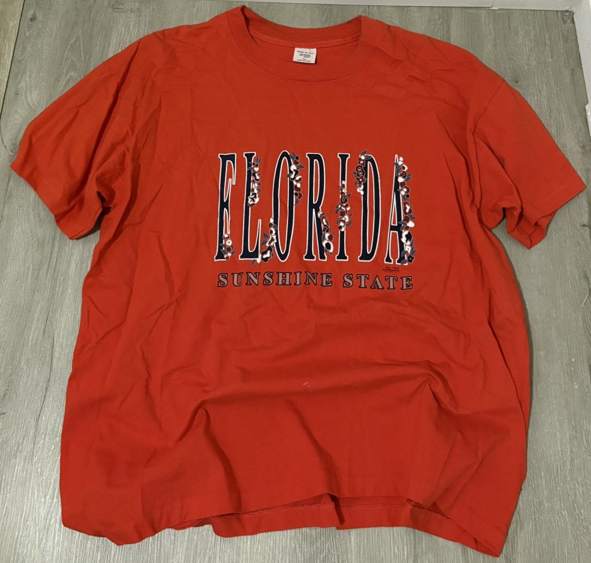 Vintage Vintage Florida Sunshine State Tee Size US XL / EU 56 / 4 - 1 Thumbnail