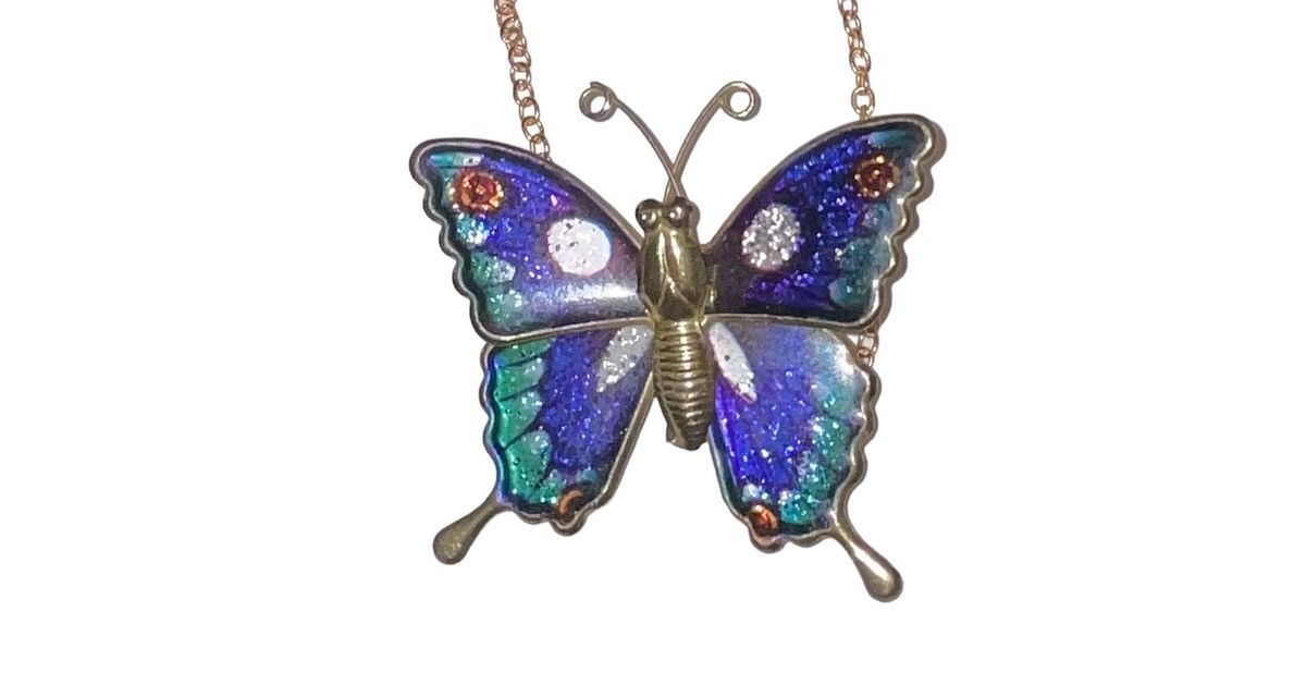 Vintage Bijoux Vintage 1970’s Butterfly Brooch Size ONE SIZE - 9 Thumbnail
