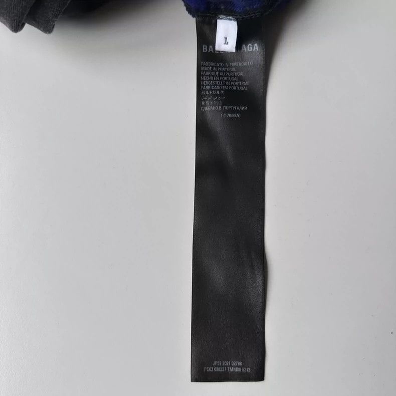 Balenciaga Balenciaga FW22 Embroidered logo printed patchwork long-sle Size US S / EU 44-46 / 1 - 7 Thumbnail