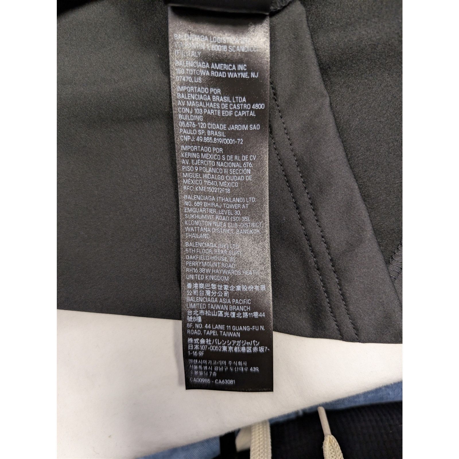 Balenciaga × Under Armour o1rshd1 Sporty Fleece Zip up Sweatshirt Hoodie Black/White Size US L / EU 52-54 / 3 - 20 Thumbnail