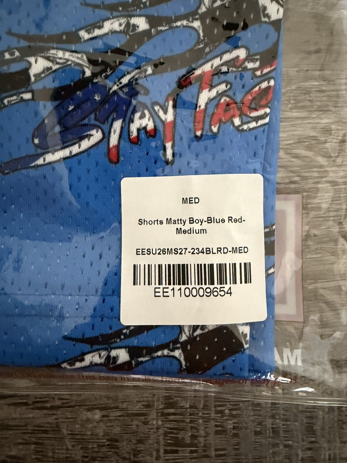 Eric Emanuel Matty Boy Eric Emanuel Blue Shorts Medium Size US 32 / EU 48 - 3 Thumbnail