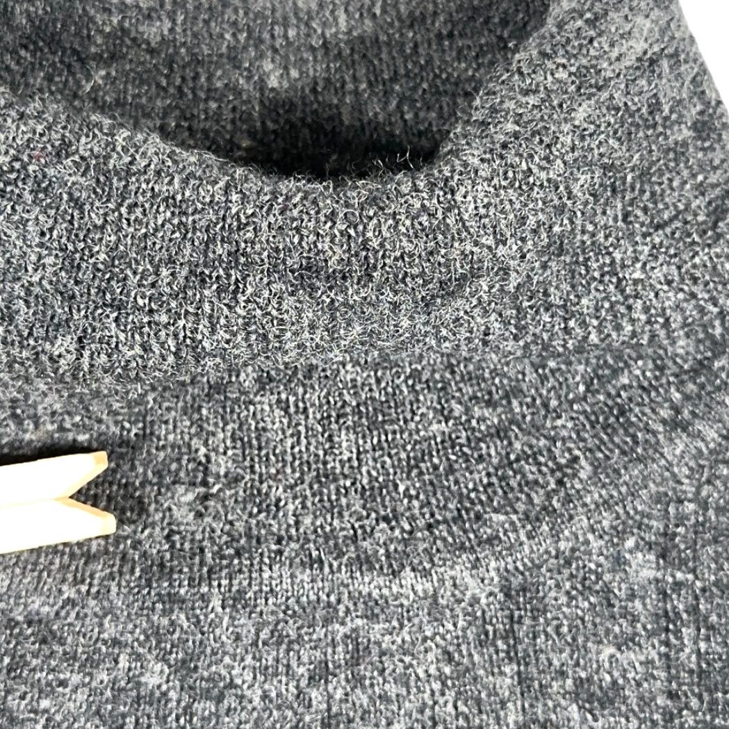 Banana Republic Banana Republic Sweater Womens XL Black Green Wool Turtleneck Y2K Striped Wool Knit Pullover 25in Size XL / US 12-14 / IT 48-50 - 6 Thumbnail
