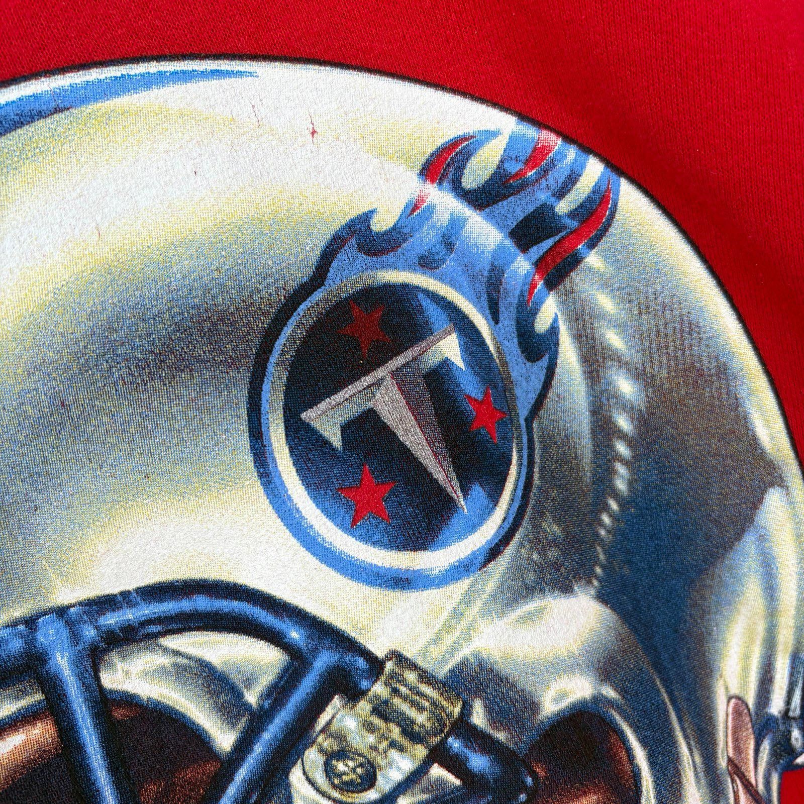 Logo Athletic Vintage 90s Titans graphic Sweatshirt Size US XL / EU 56 / 4 - 4 Thumbnail