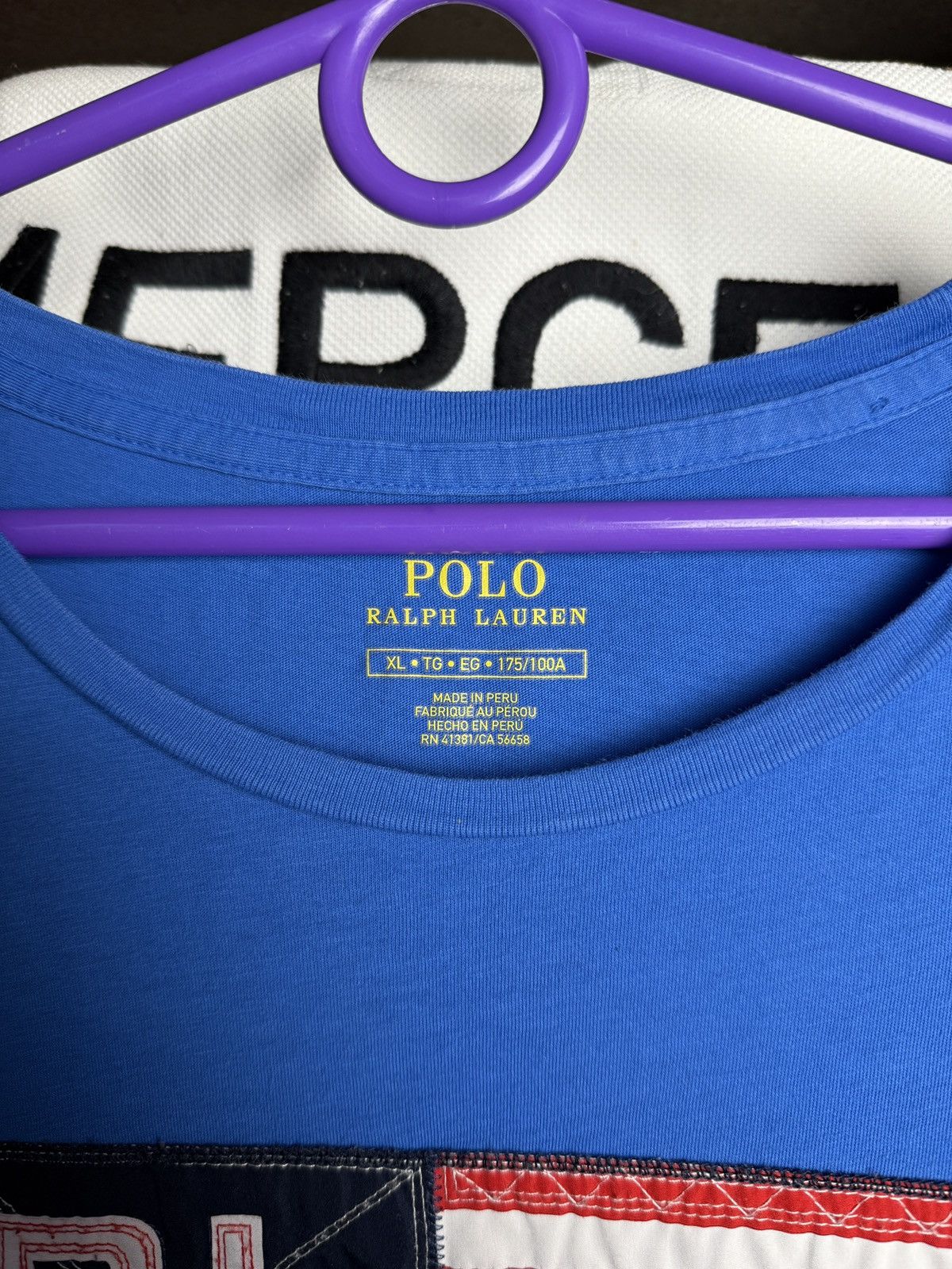 Polo Ralph Lauren Polo Ralph Lauren USA Flag Tee Size XL / US 12-14 / IT 48-50 - 6 Thumbnail