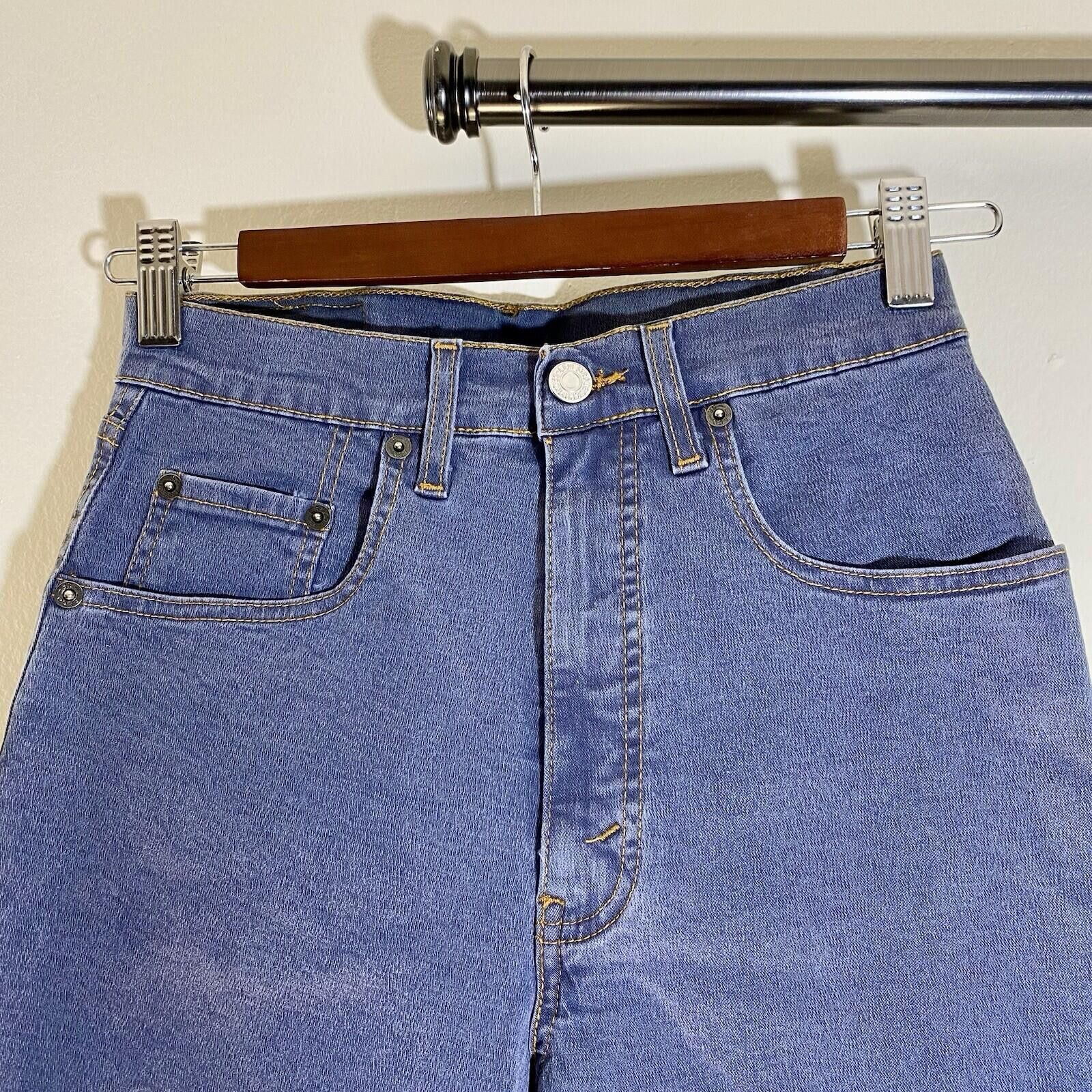 Levi's NWT LEVI'S 498 Blue Skinny Jeans 30x30 Vintage Made in Italy Size 30" / US 8 / IT 44 - 2 Thumbnail